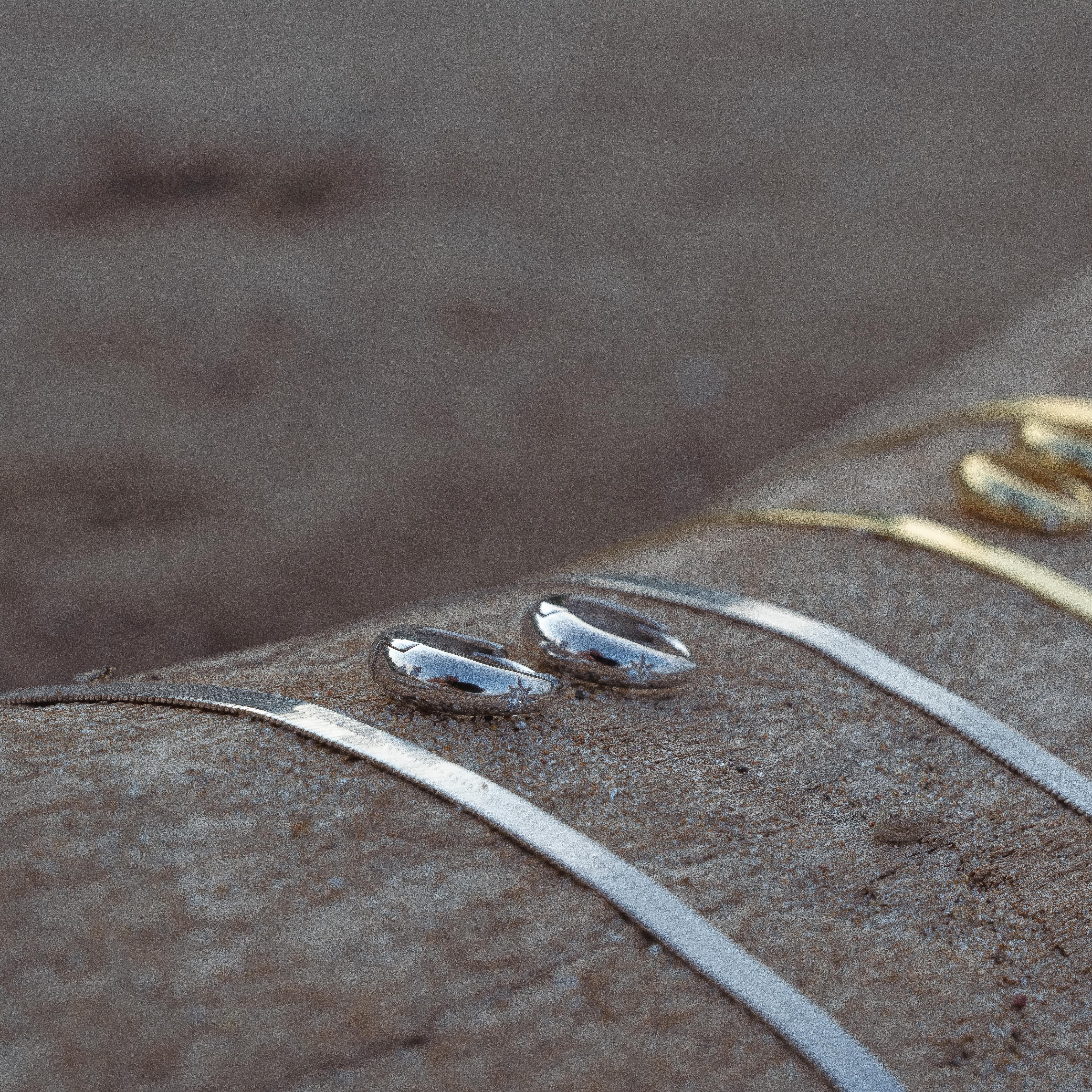 Astra Mini Gold Hoop Earrings