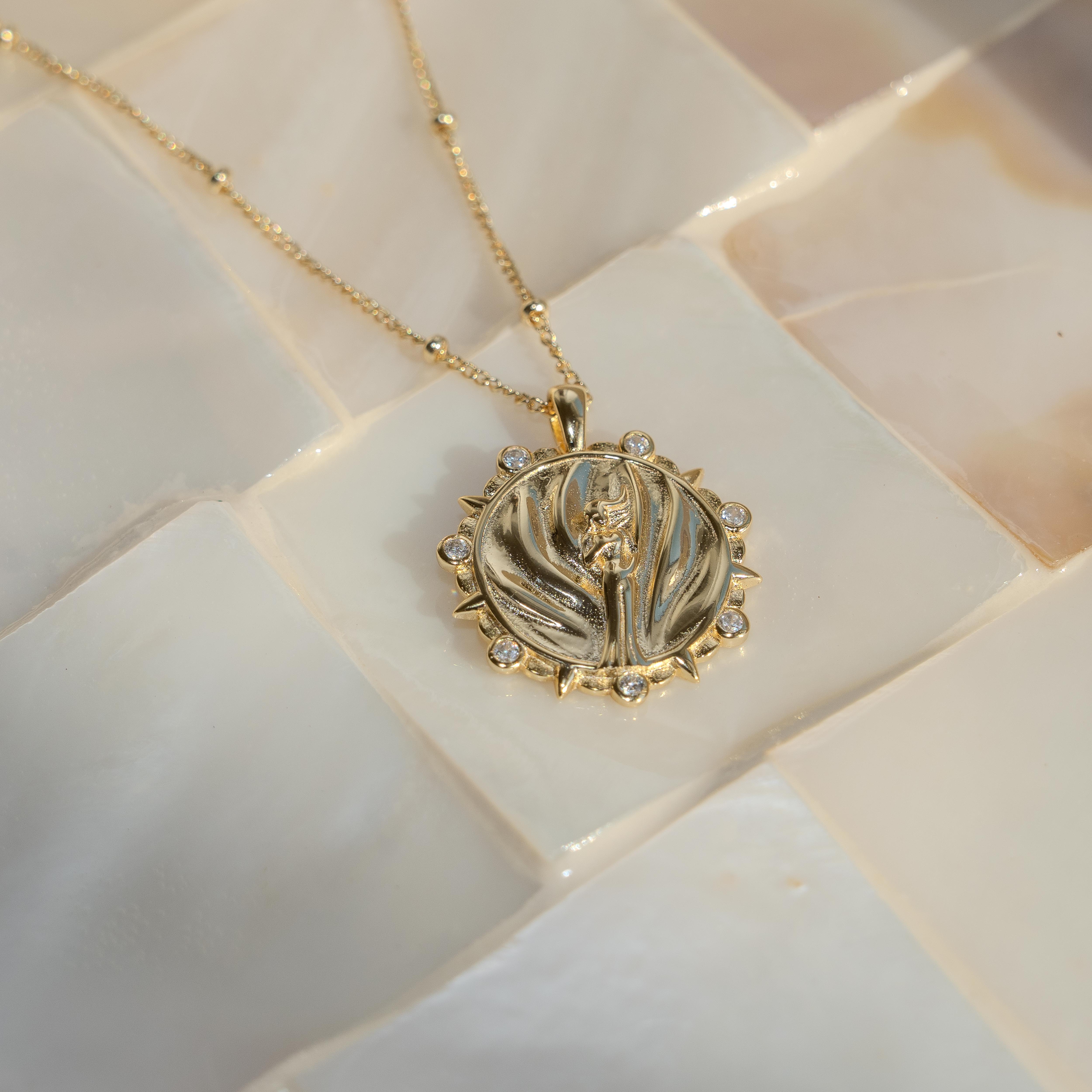 The Birth of Venus Necklace