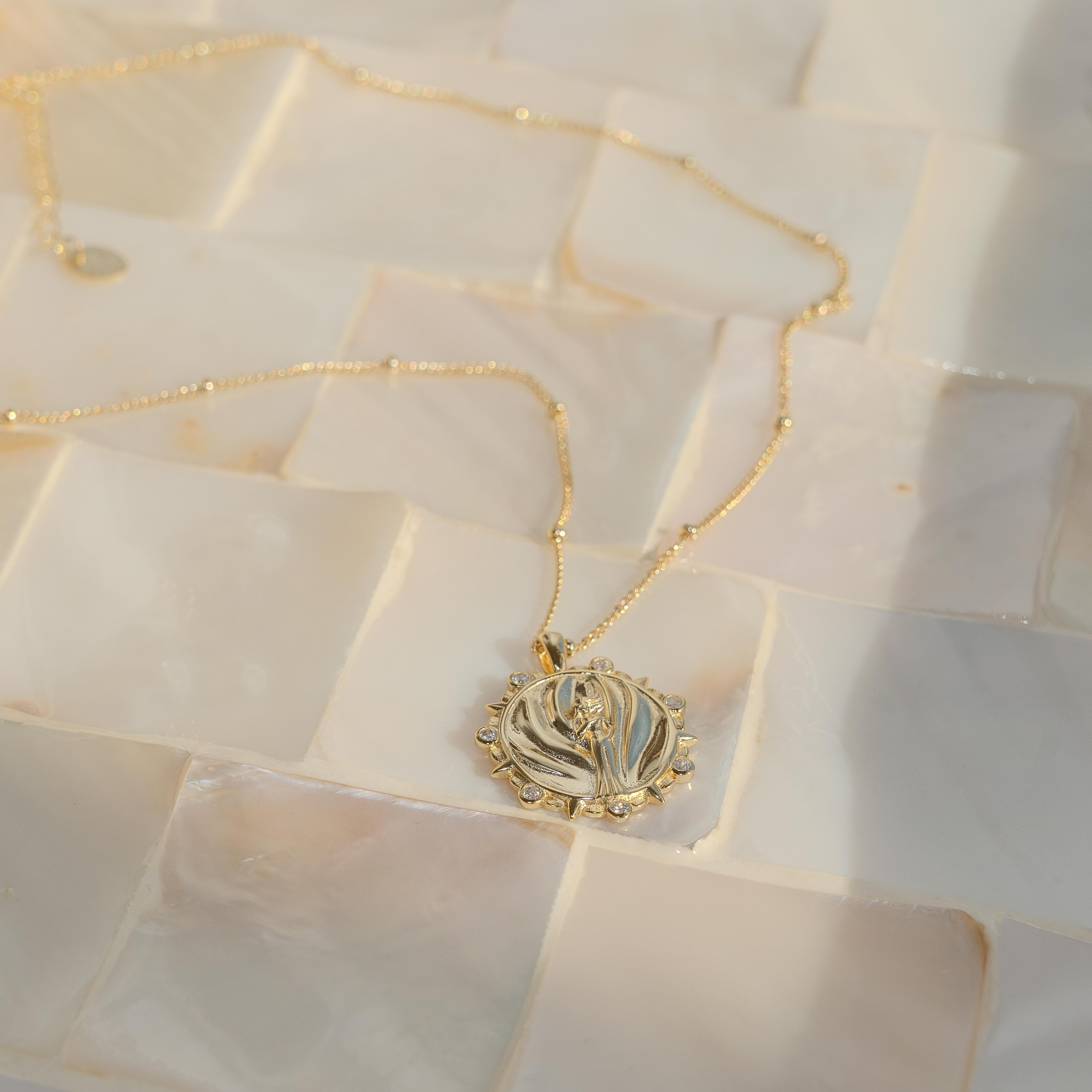 The Birth of Venus Necklace