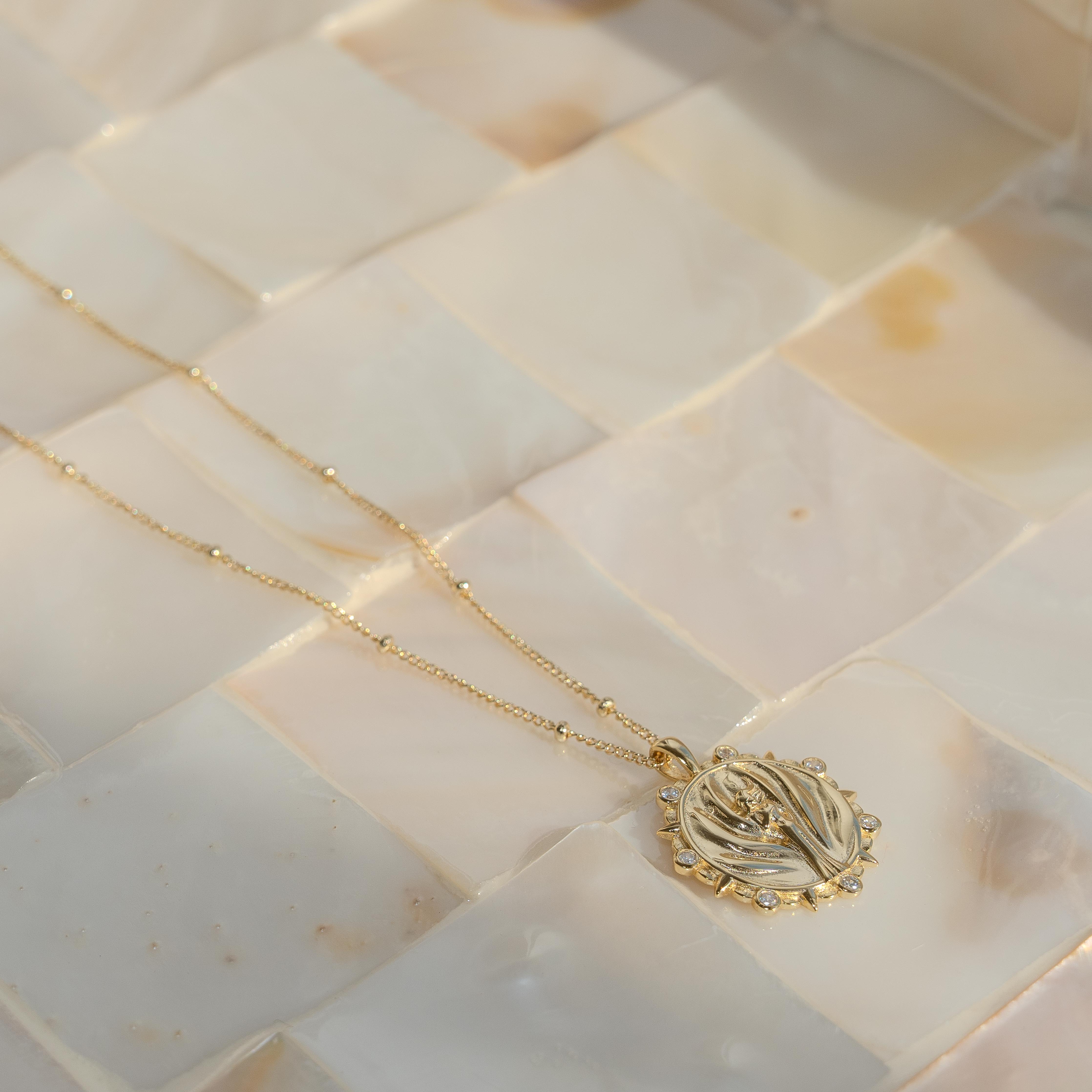 The Birth of Venus Necklace