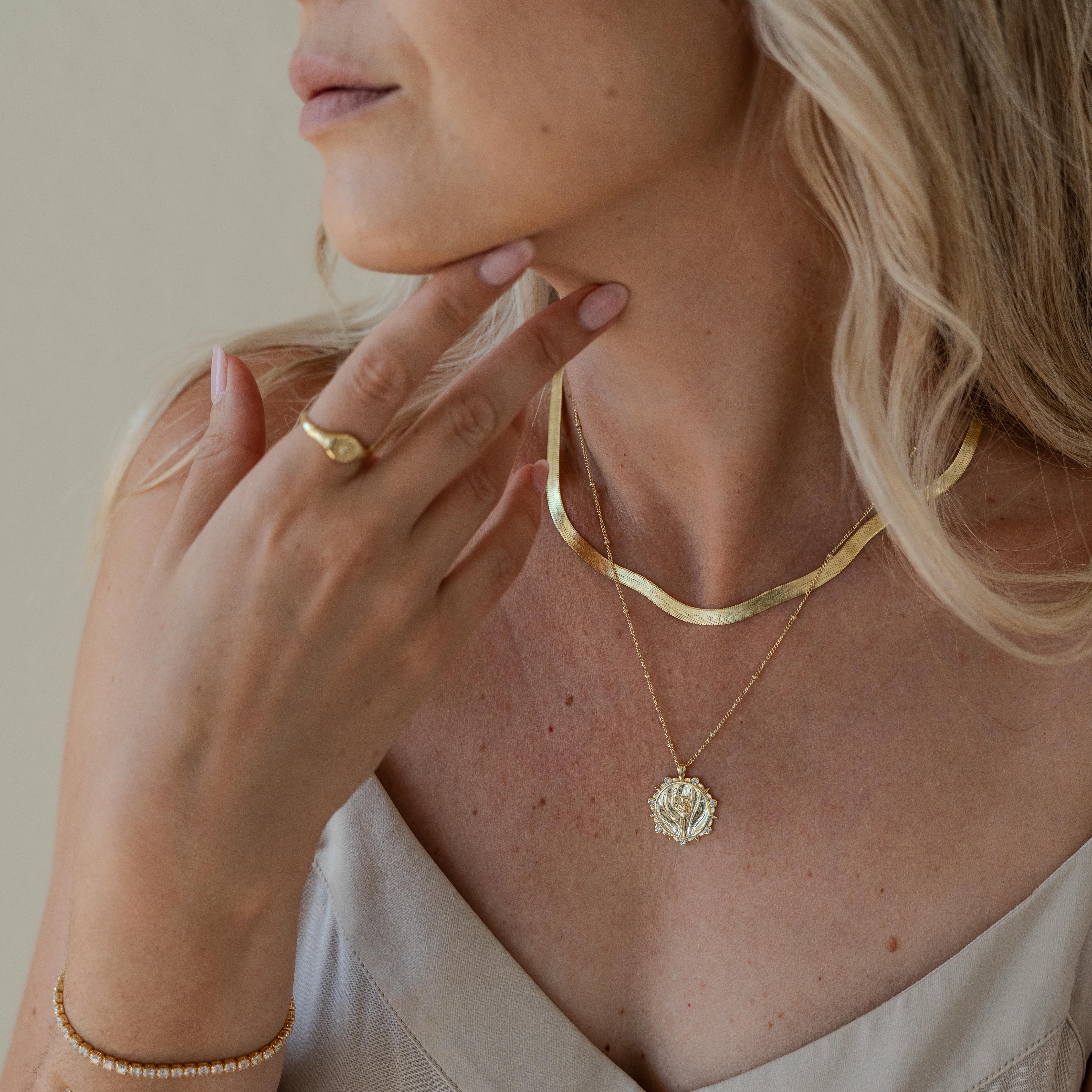 Eve Snake Chain Necklace