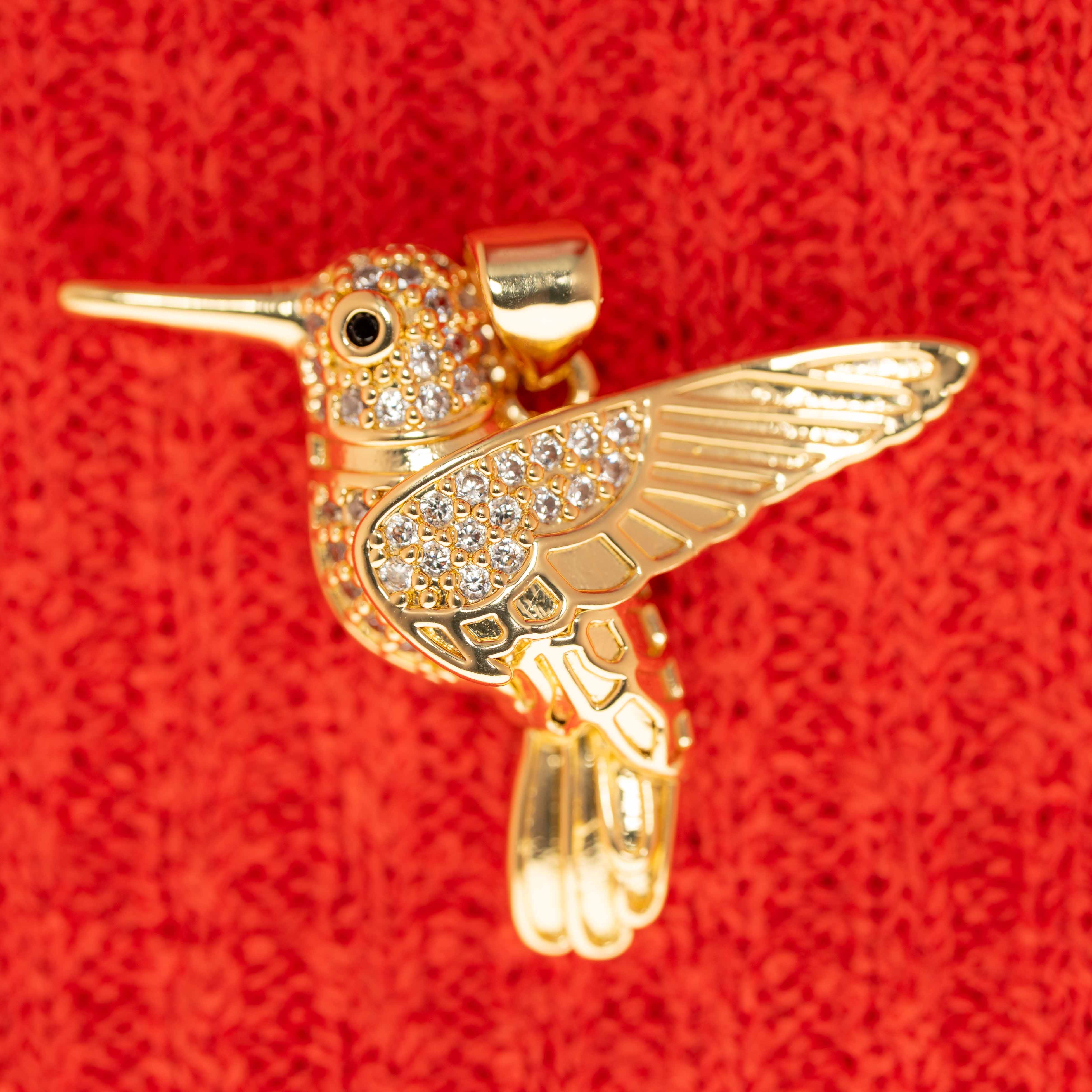 Hummingbird Charm