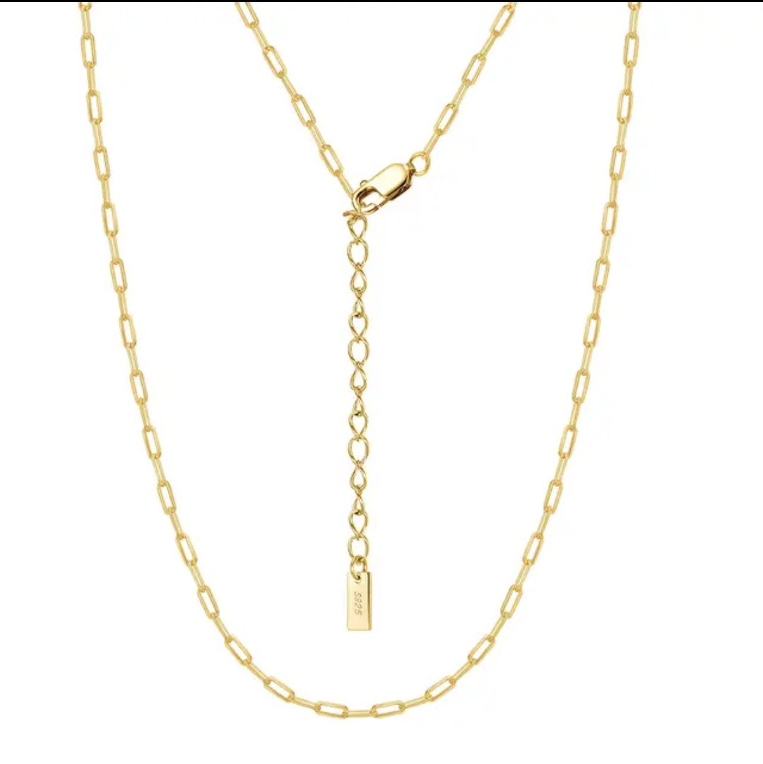 Stella Petite Paperclip Chain Necklace