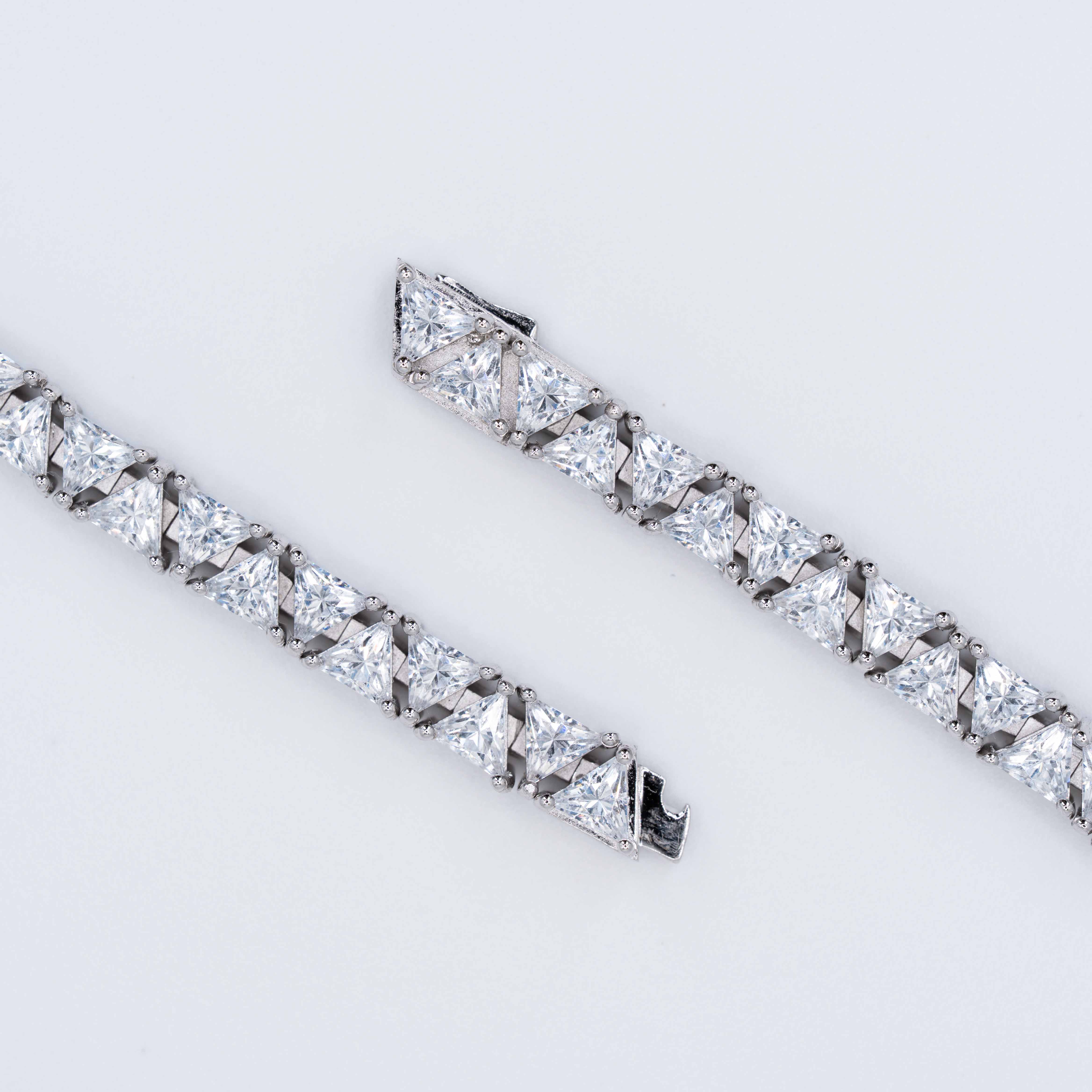 Starlet Trine Diamond Tennis Bracelet