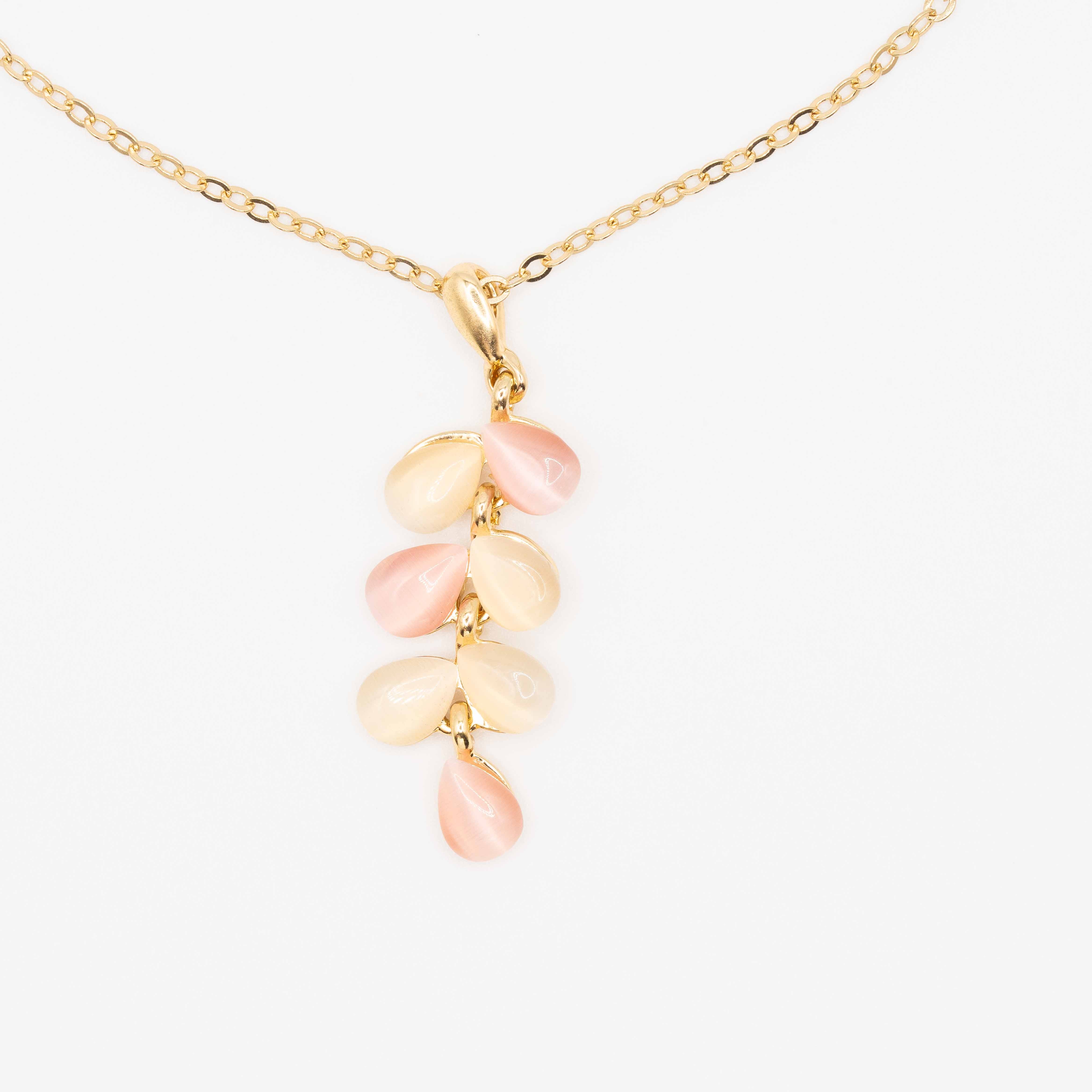 Jane Gold Cat's Eye Teardrop Pendant *Limited Edition*