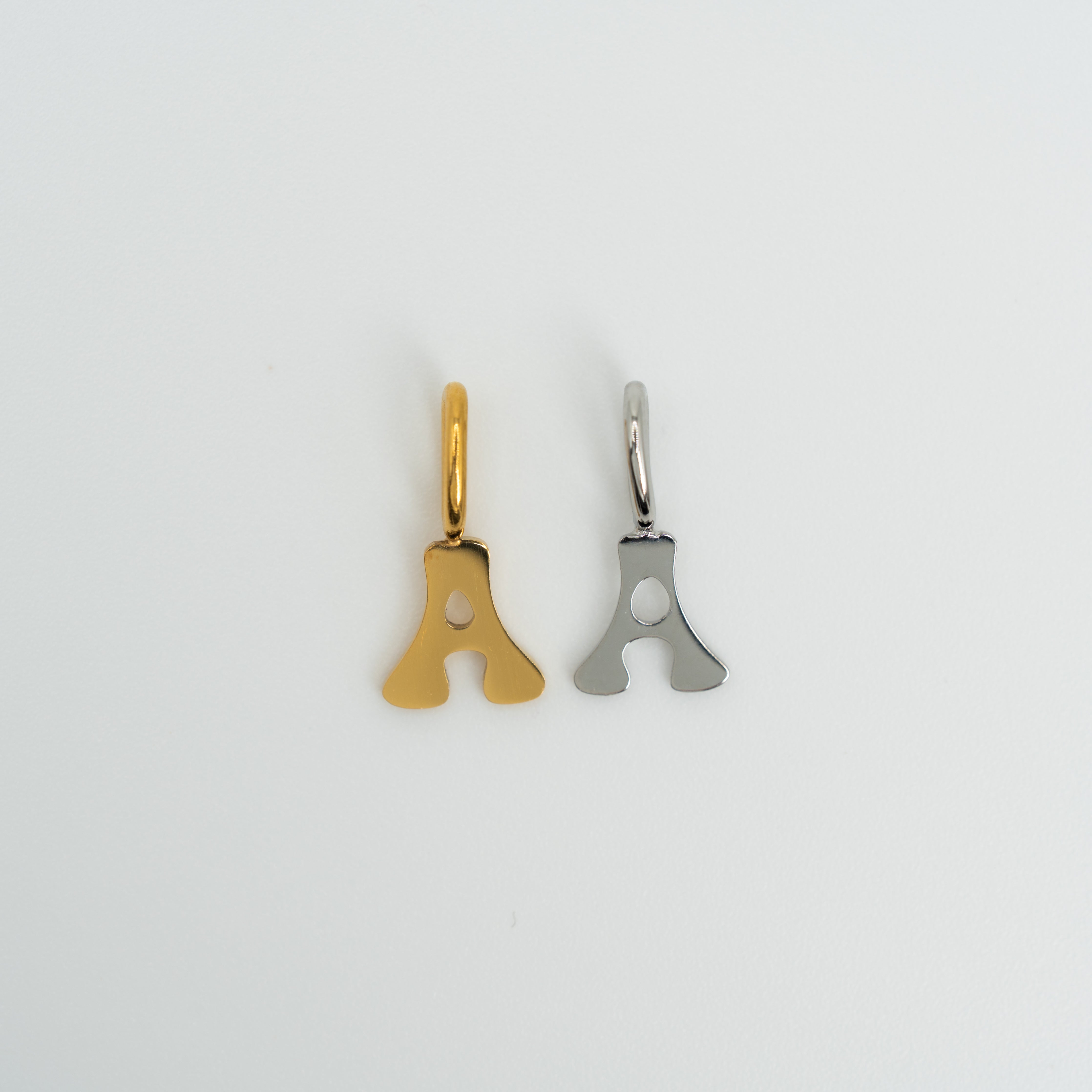 Flower Child Letter Charm A