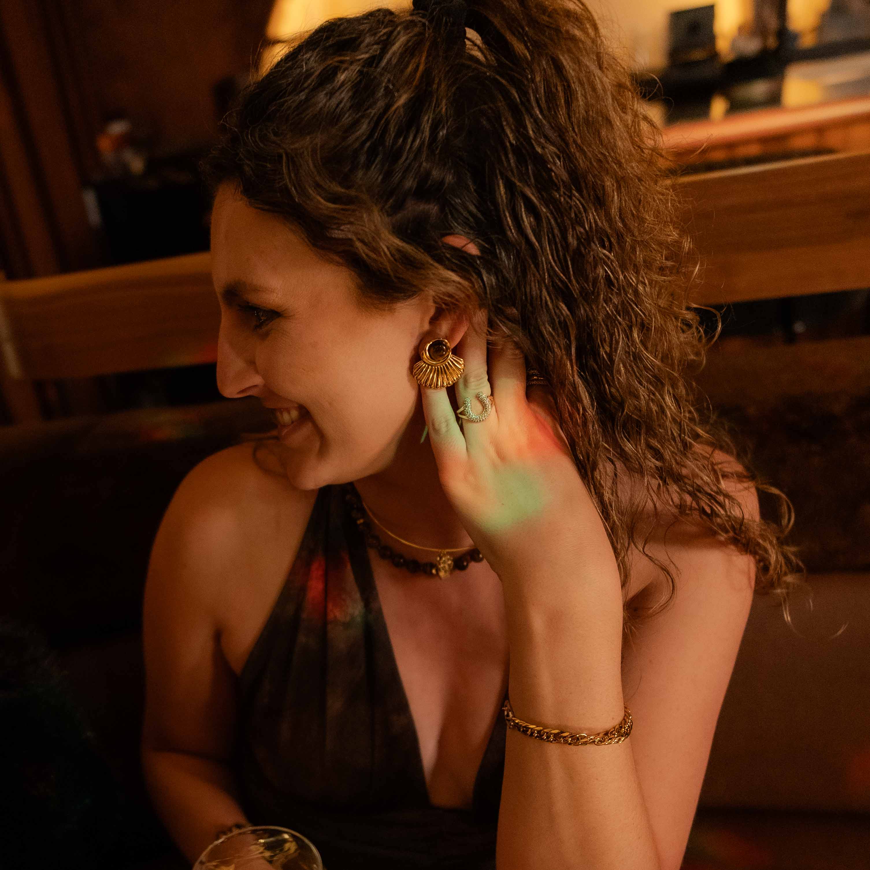 Chloë Tiger's Eye Necklace