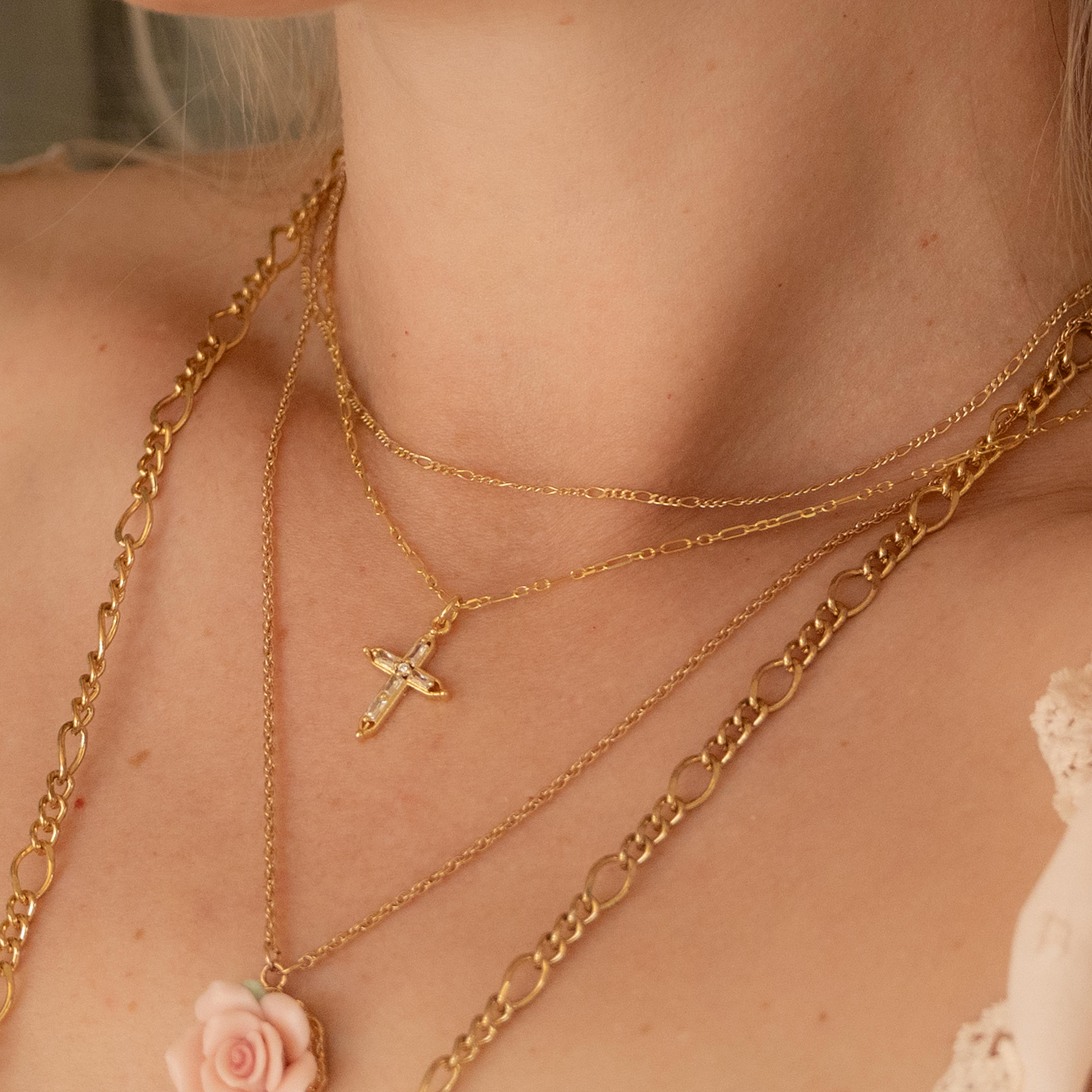 Mae Petite Figaro Chain Necklace
