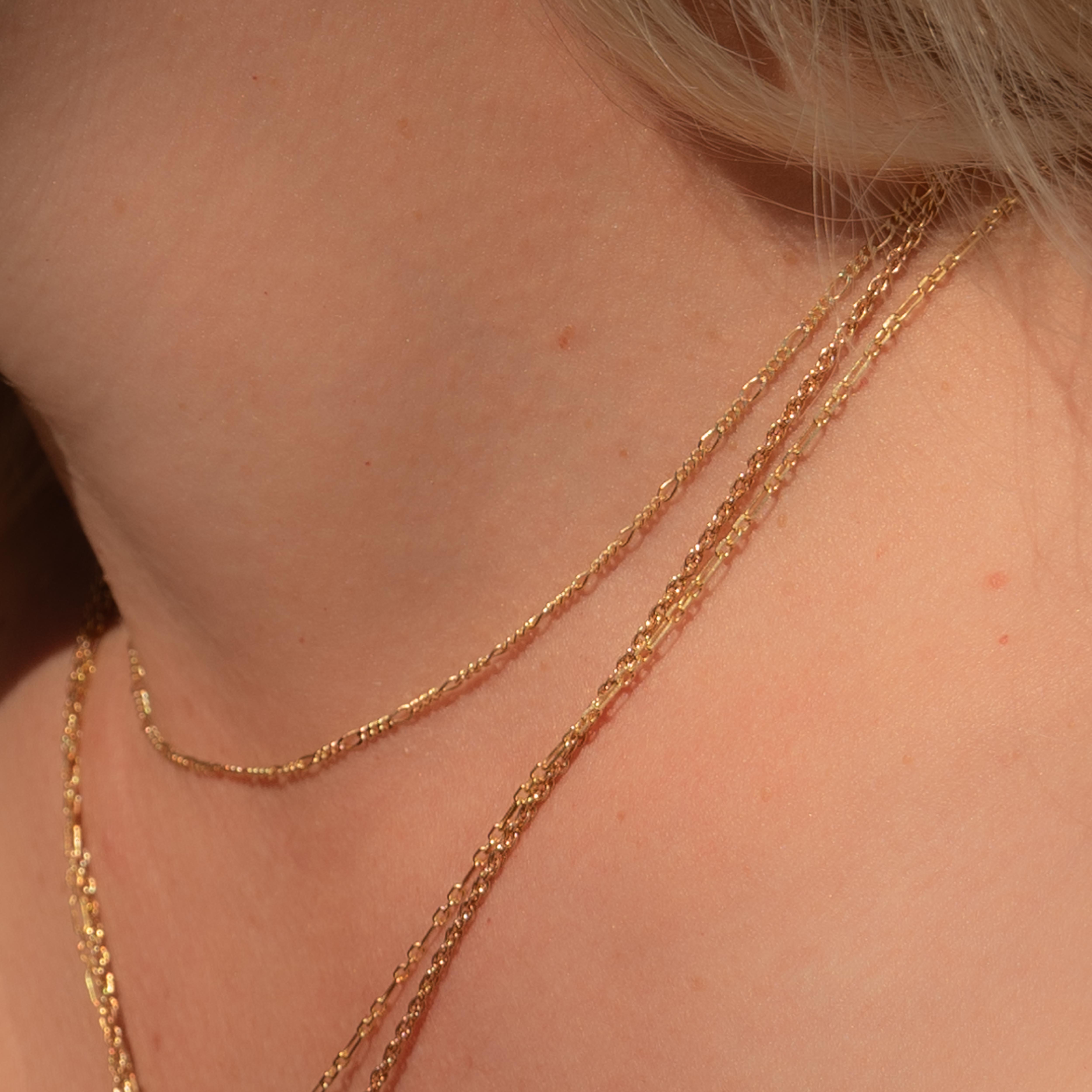 Mae Petite Figaro Chain Necklace