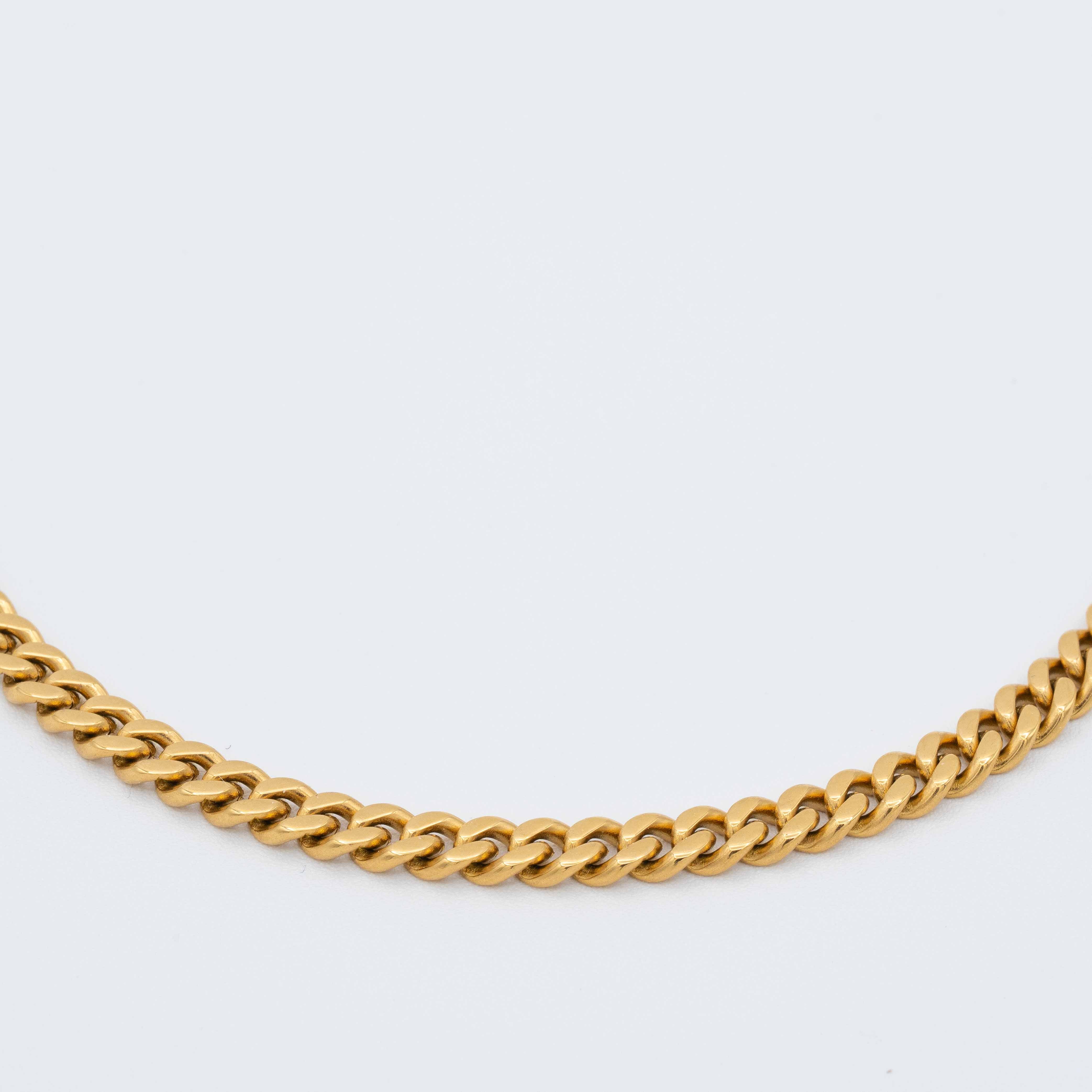 Billie Curb Chain Necklace (Large)