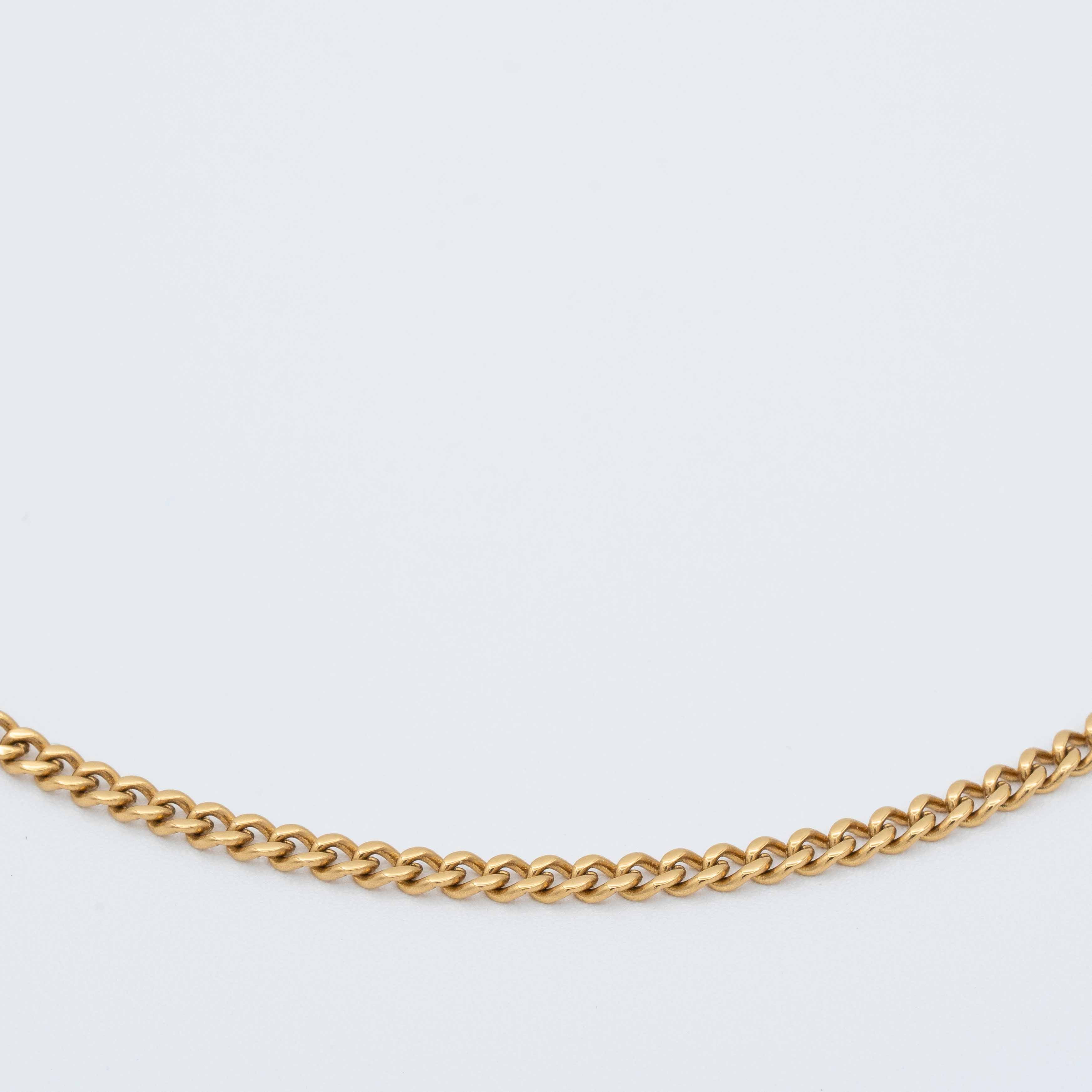 Billie Curb Chain Necklace (Small)