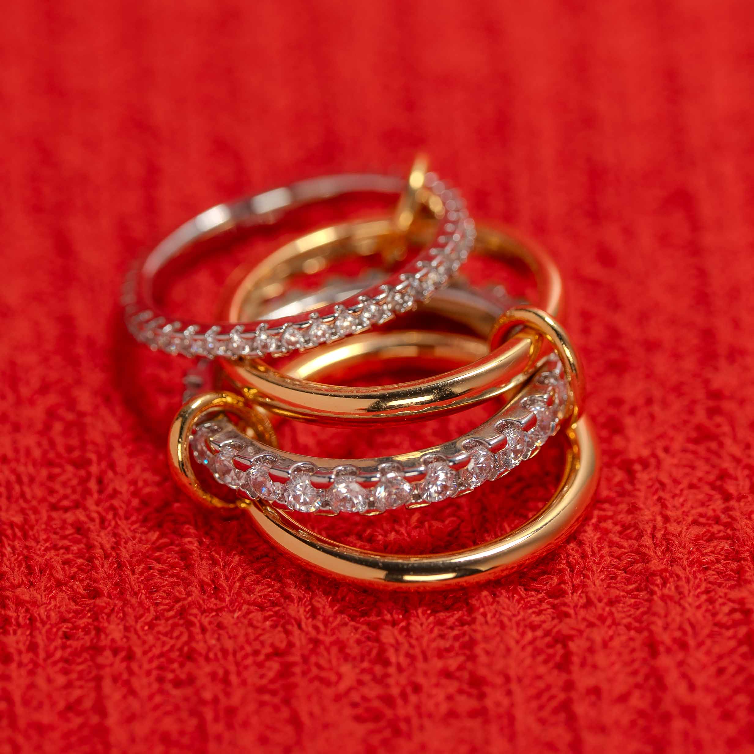 Lola Pave Stacking Ring