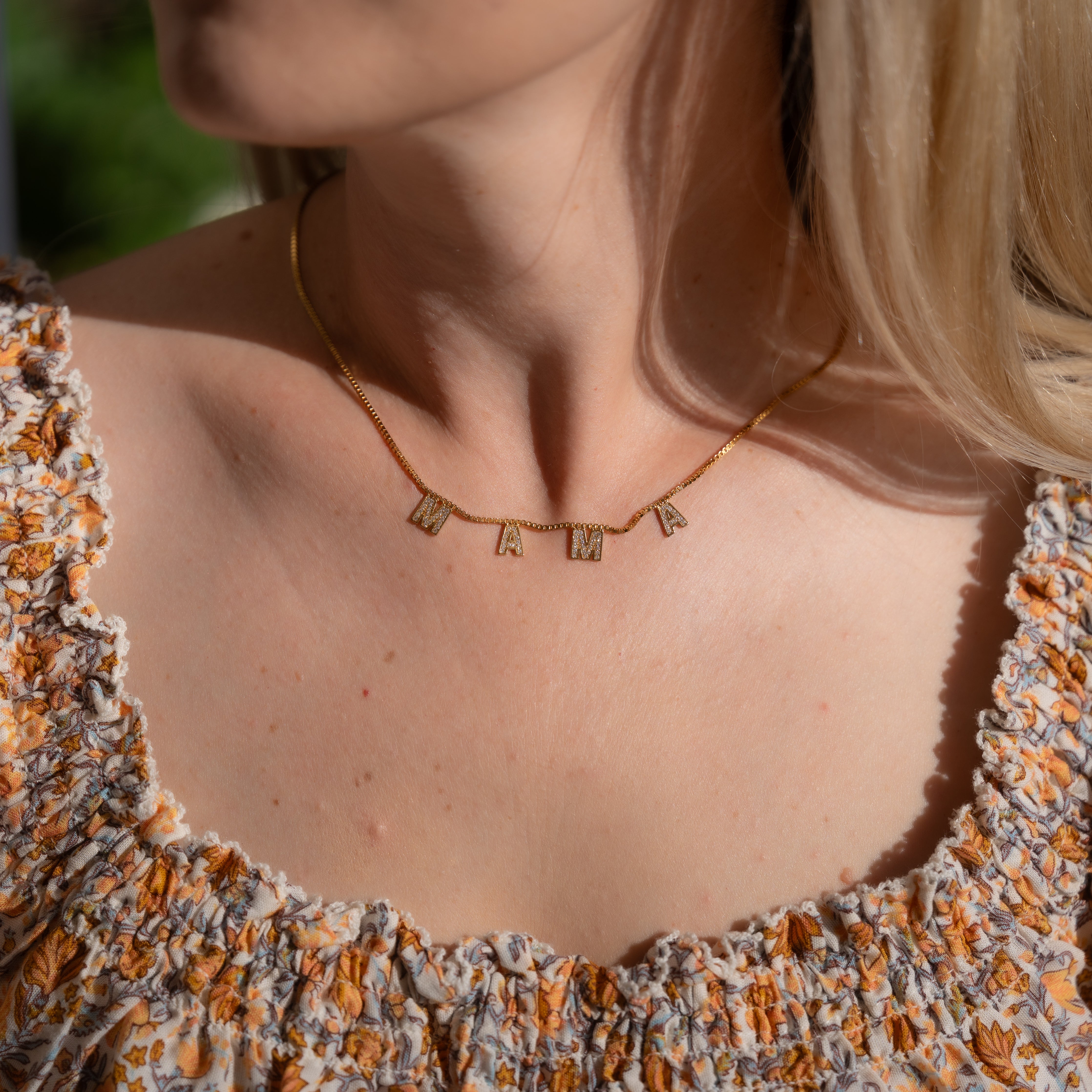MAMA Charm Necklace