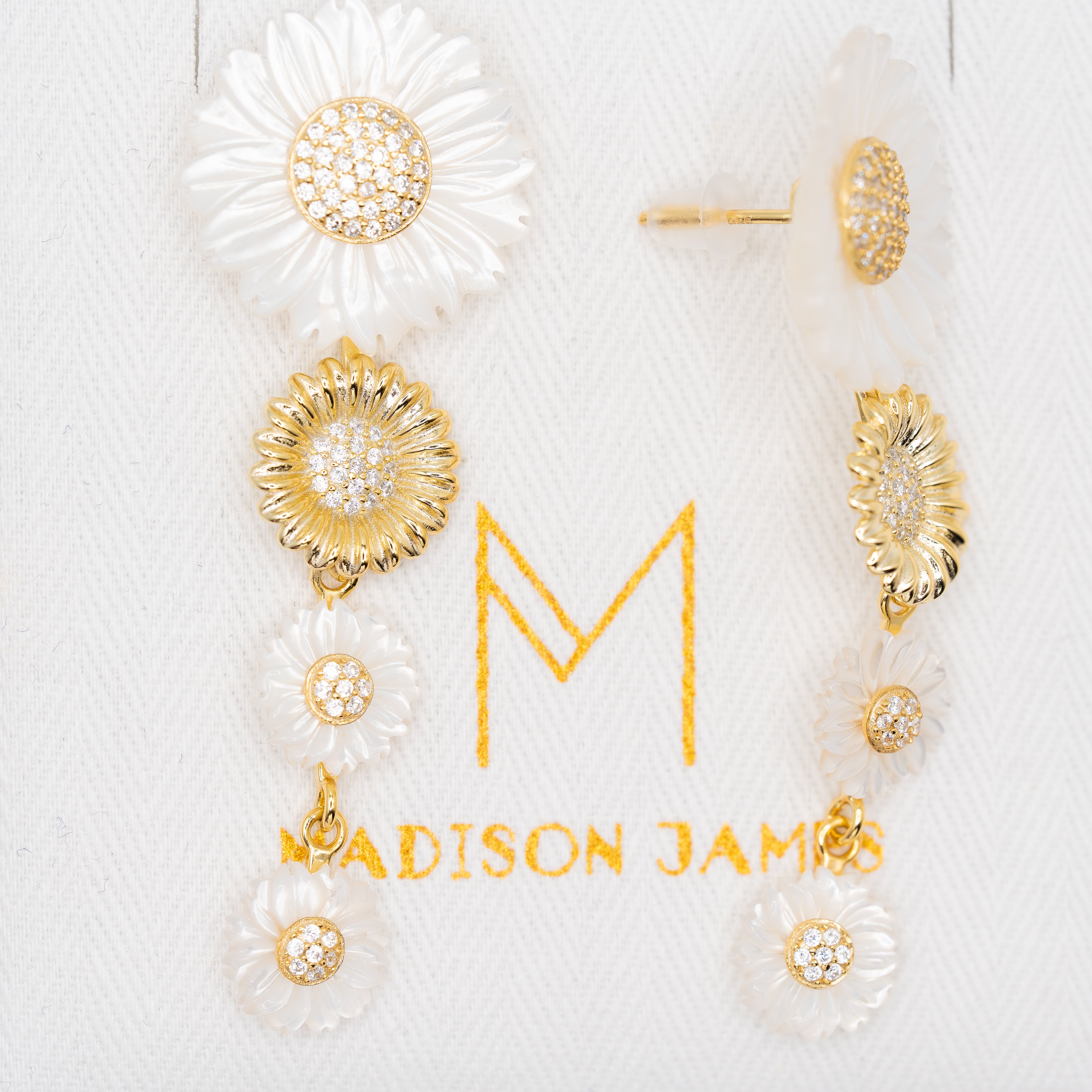 Margot Floral Drop Earrings