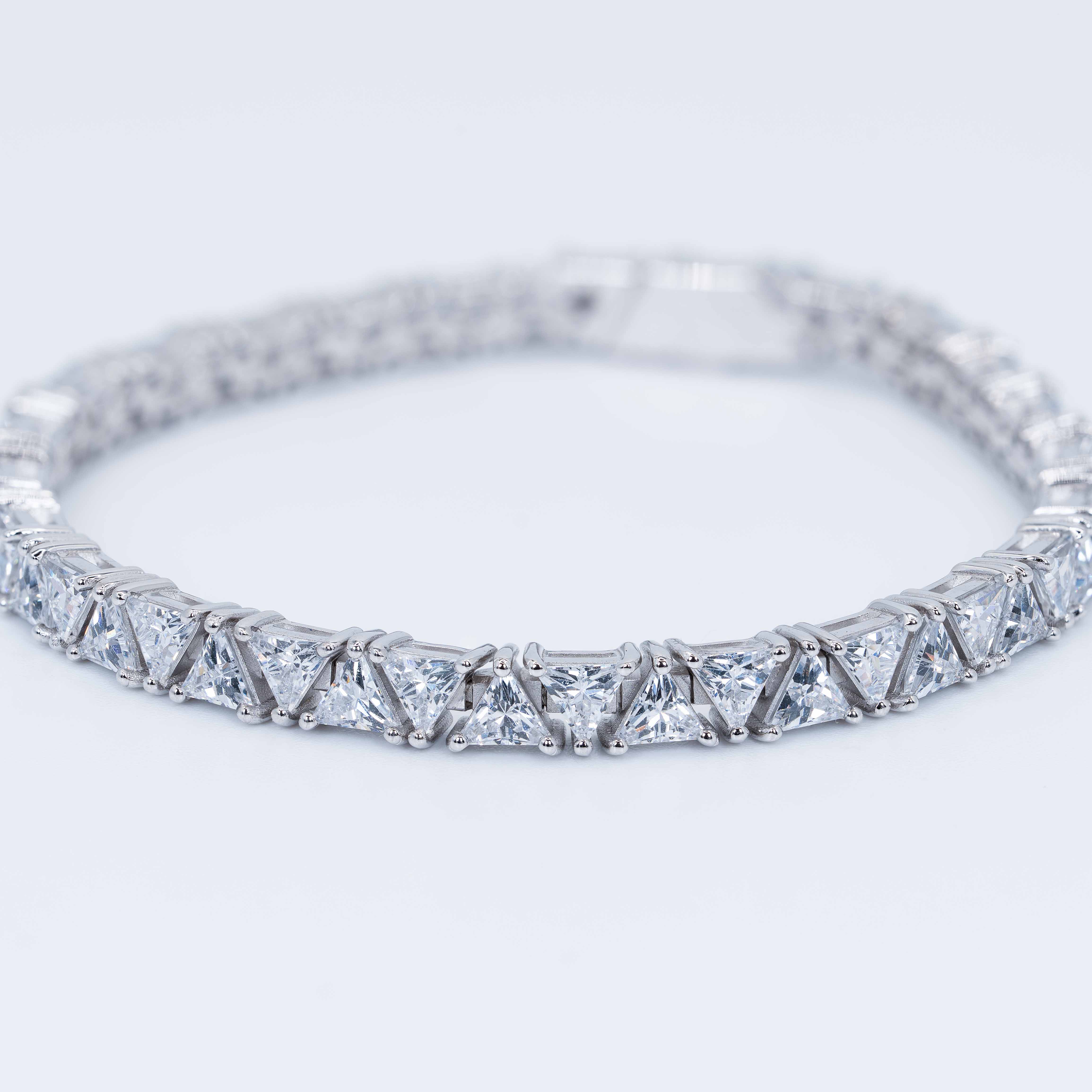 Starlet Trine Diamond Tennis Bracelet