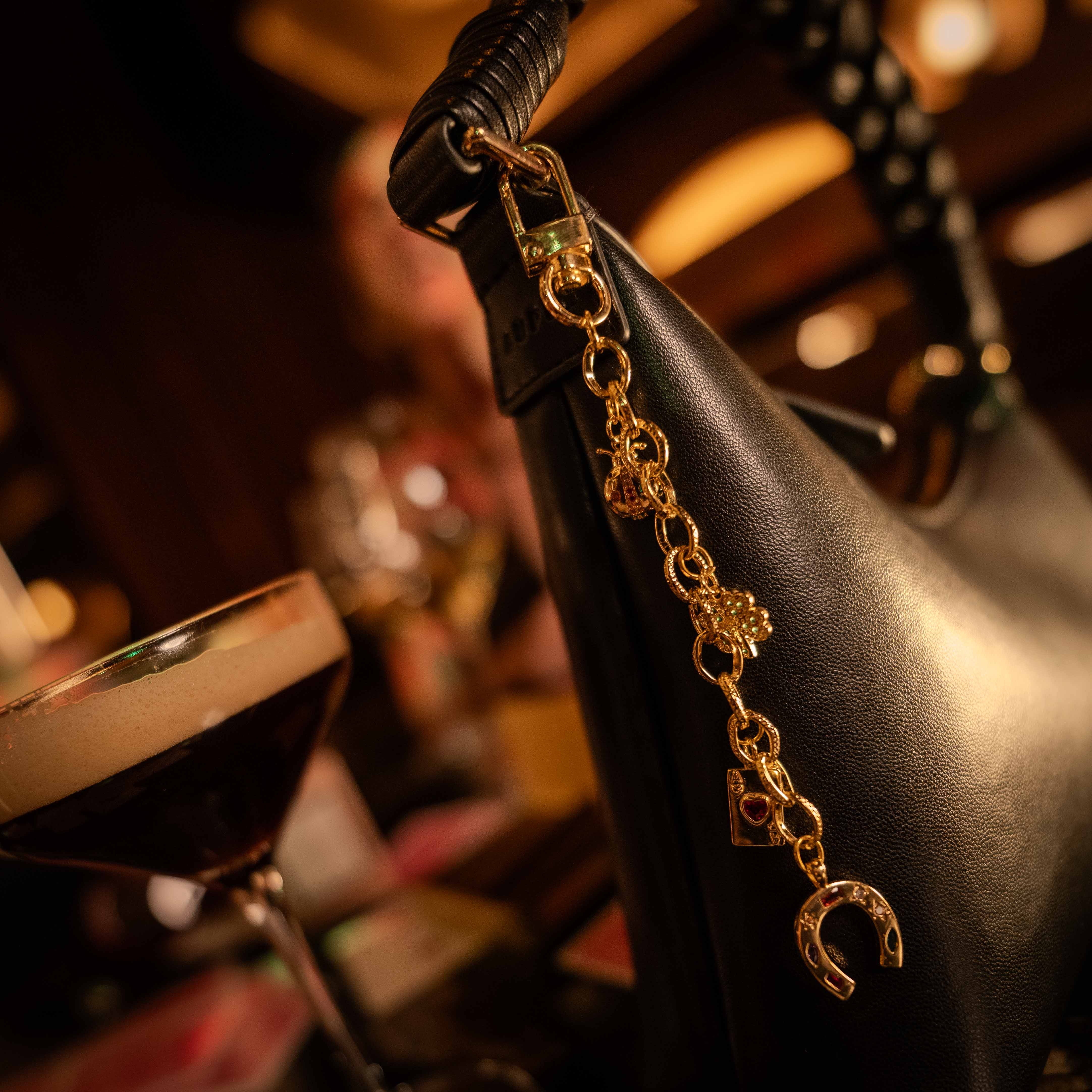 Fortune Bag Charm Accent