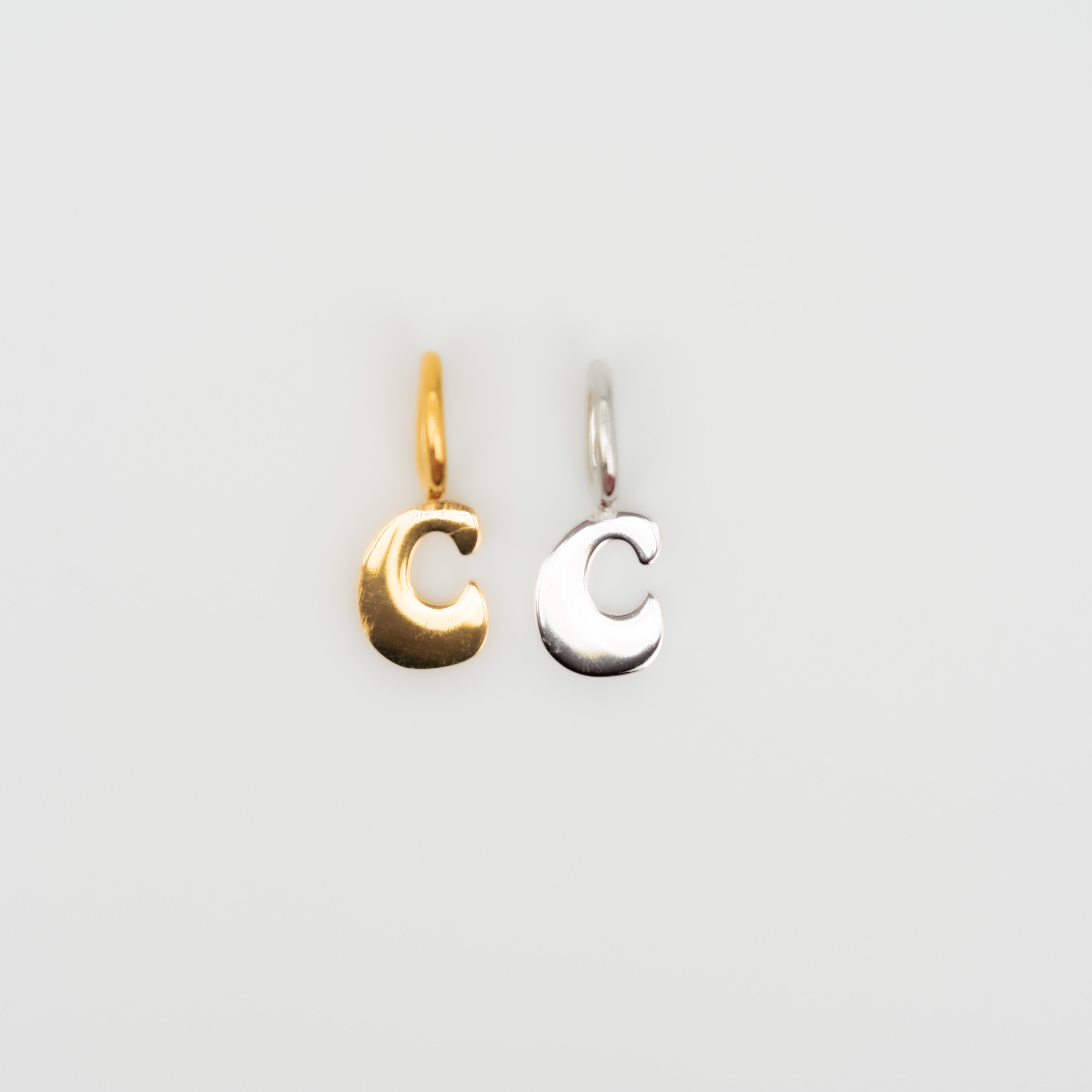 Flower Child Letter Charm C