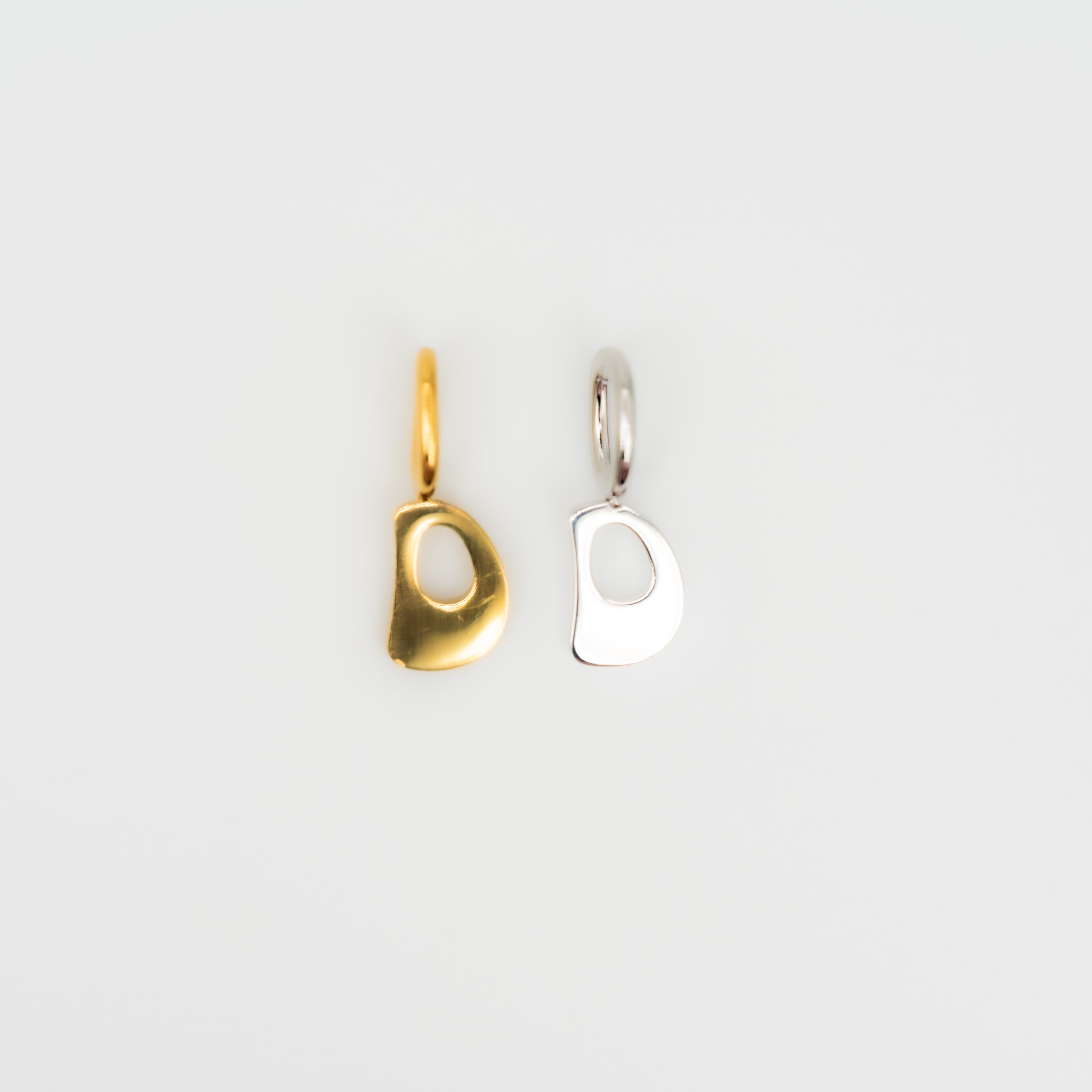 Flower Child Letter Charm D