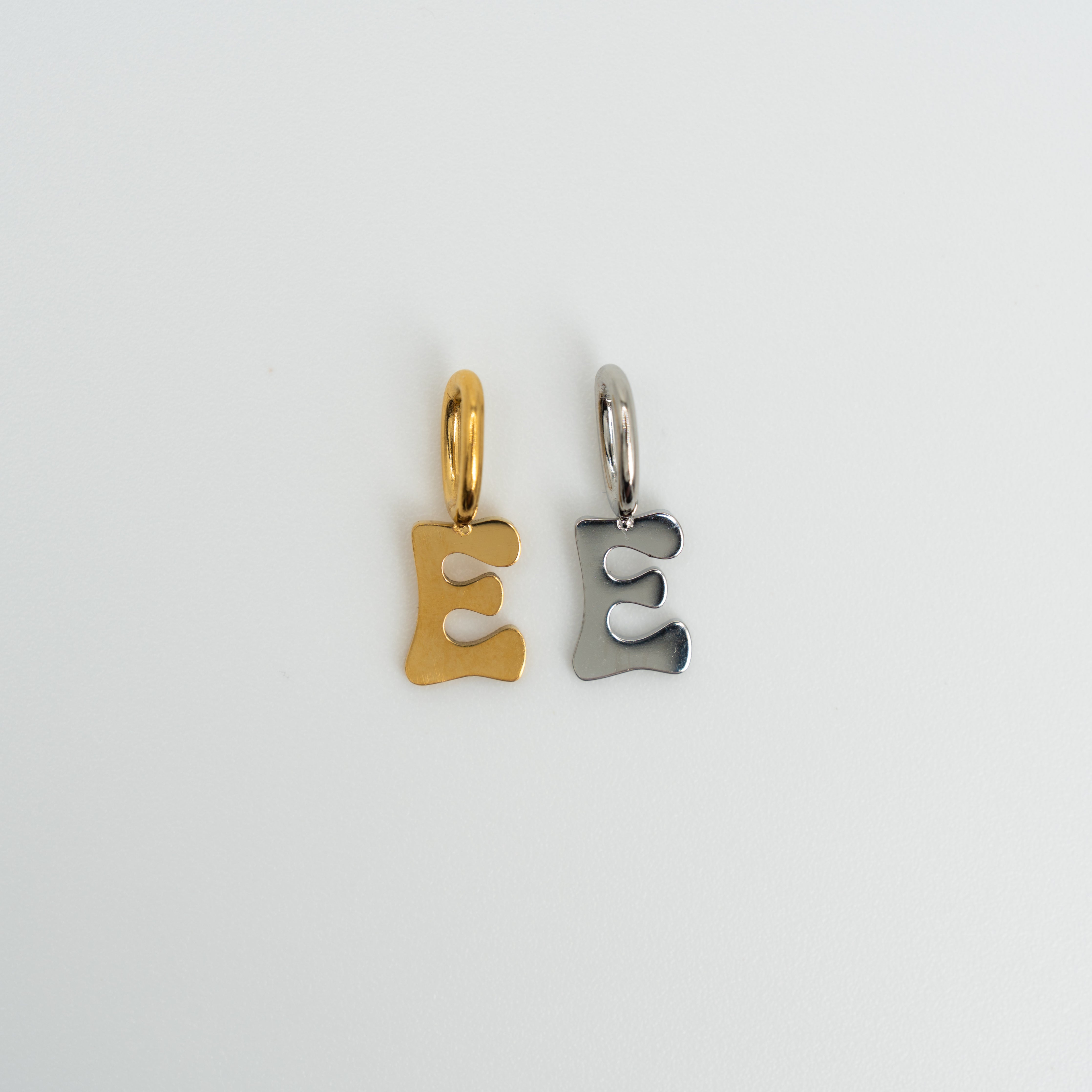 Flower Child Letter Charm E