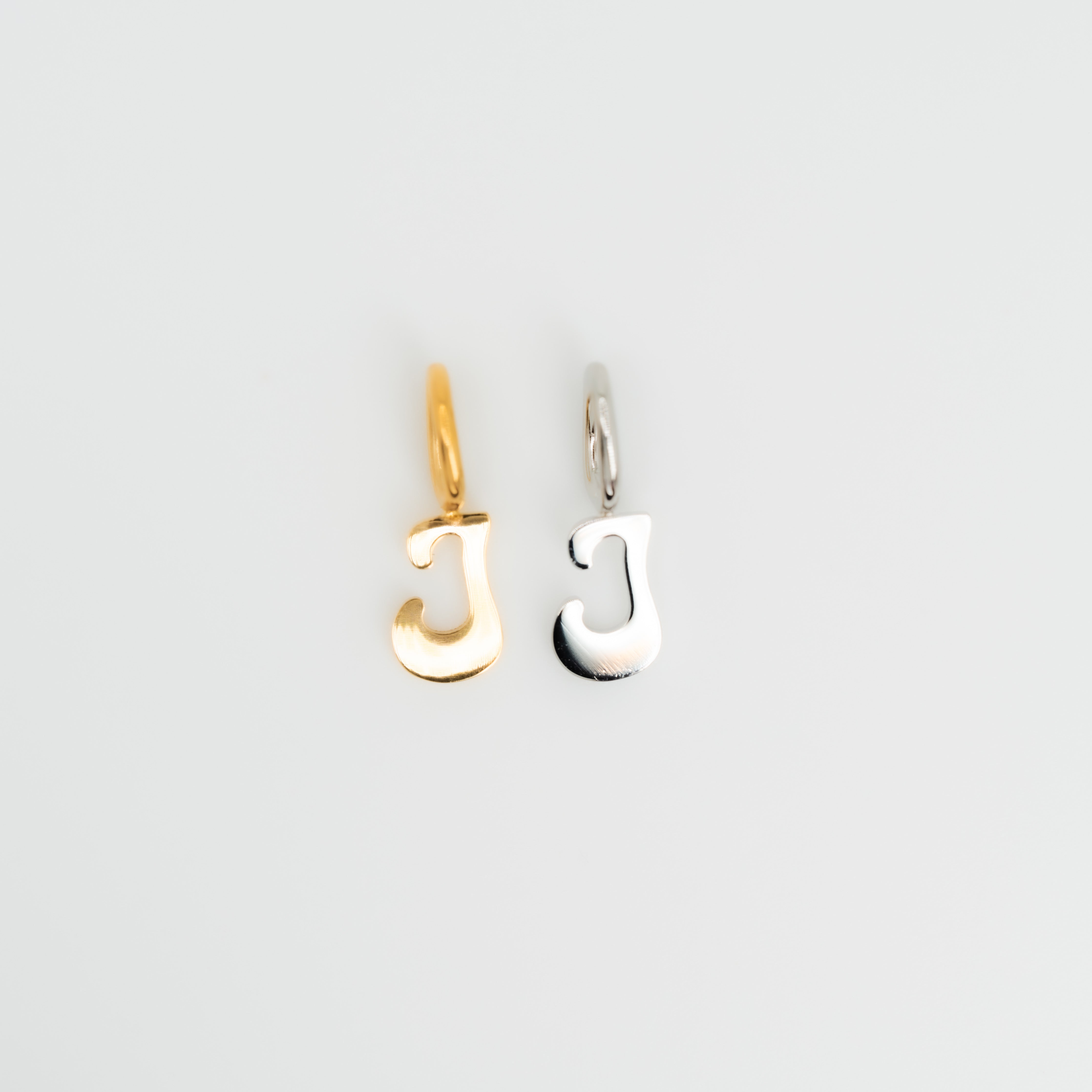 Flower Child Letter Charm J