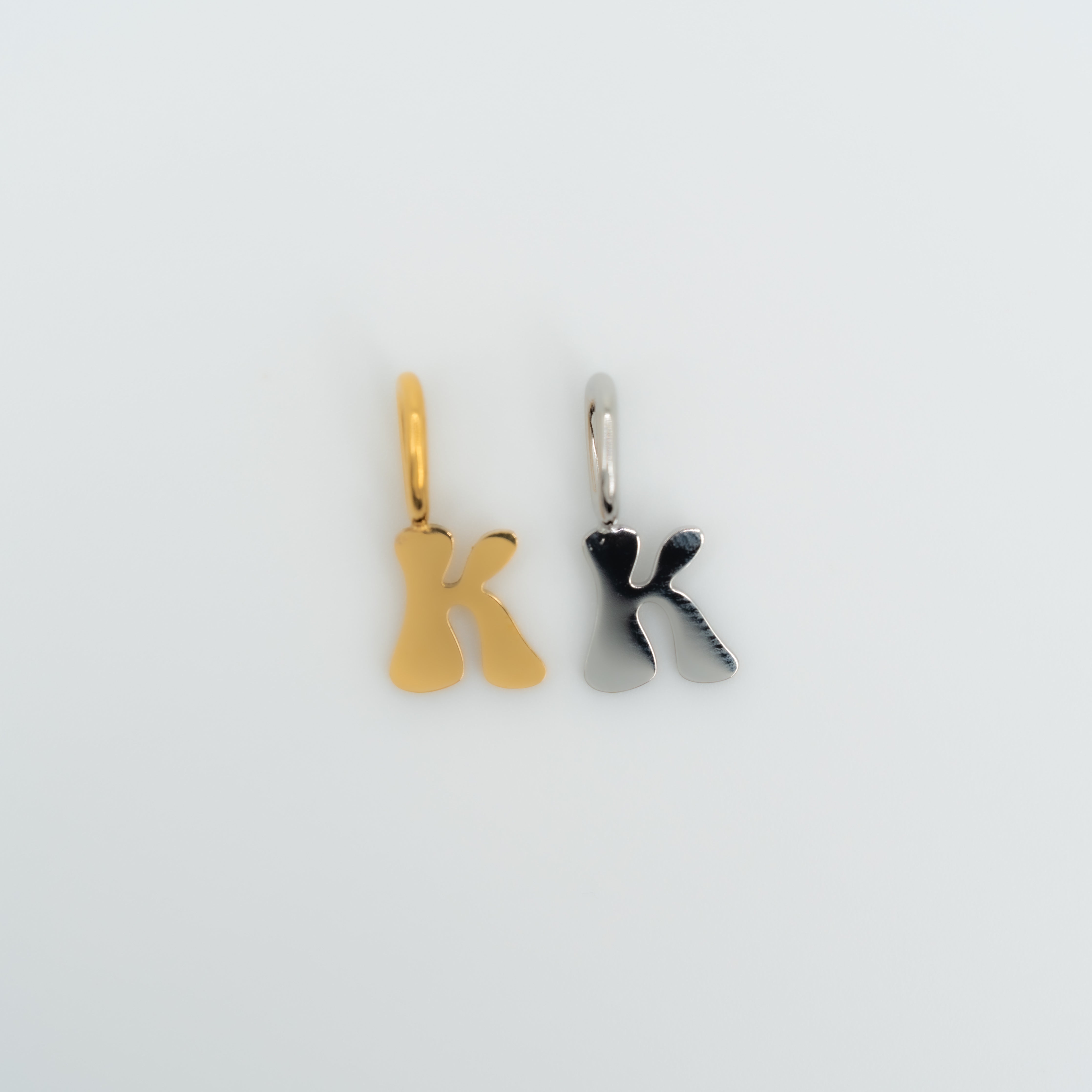 Flower Child Letter Charm K