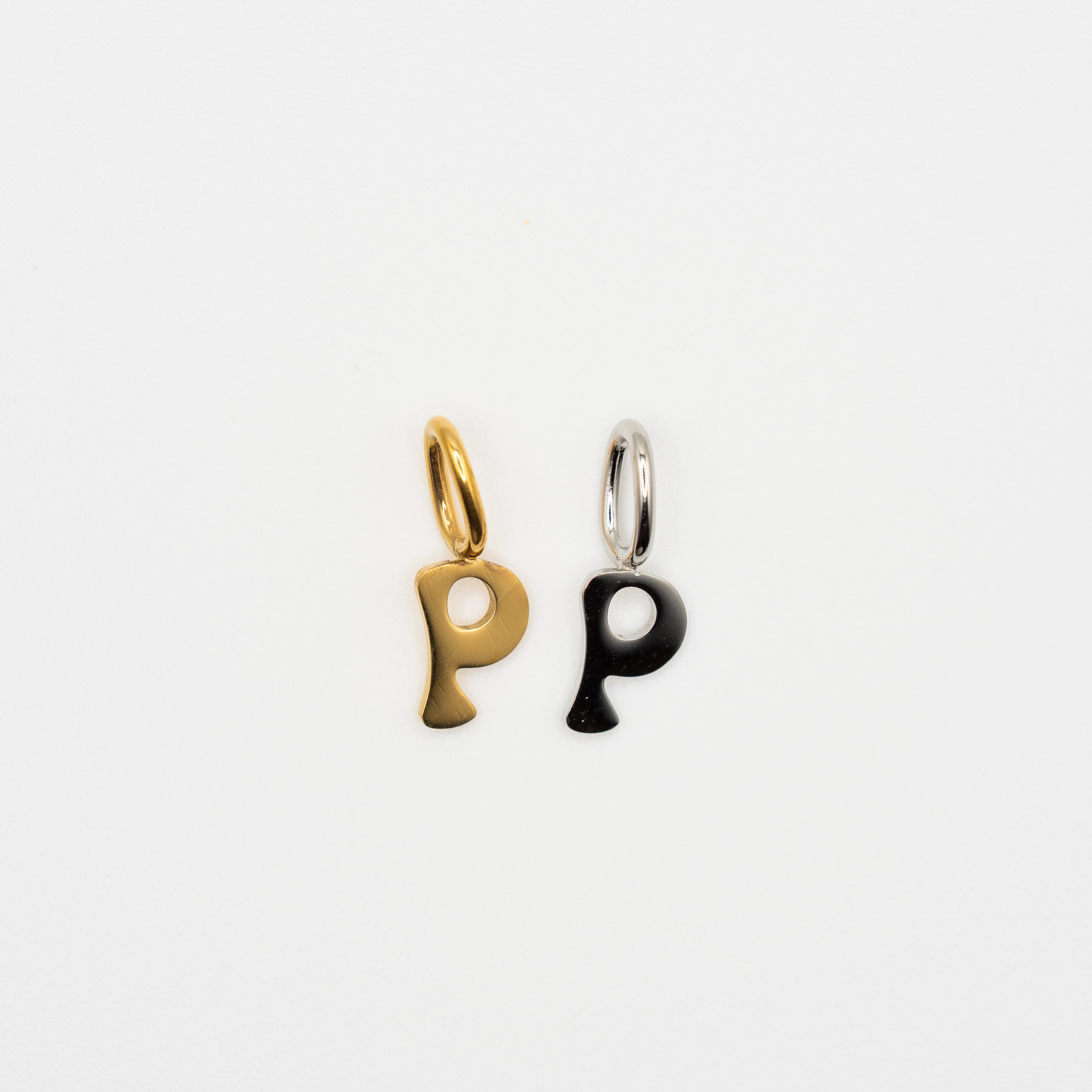 Flower Child Letter Charm P