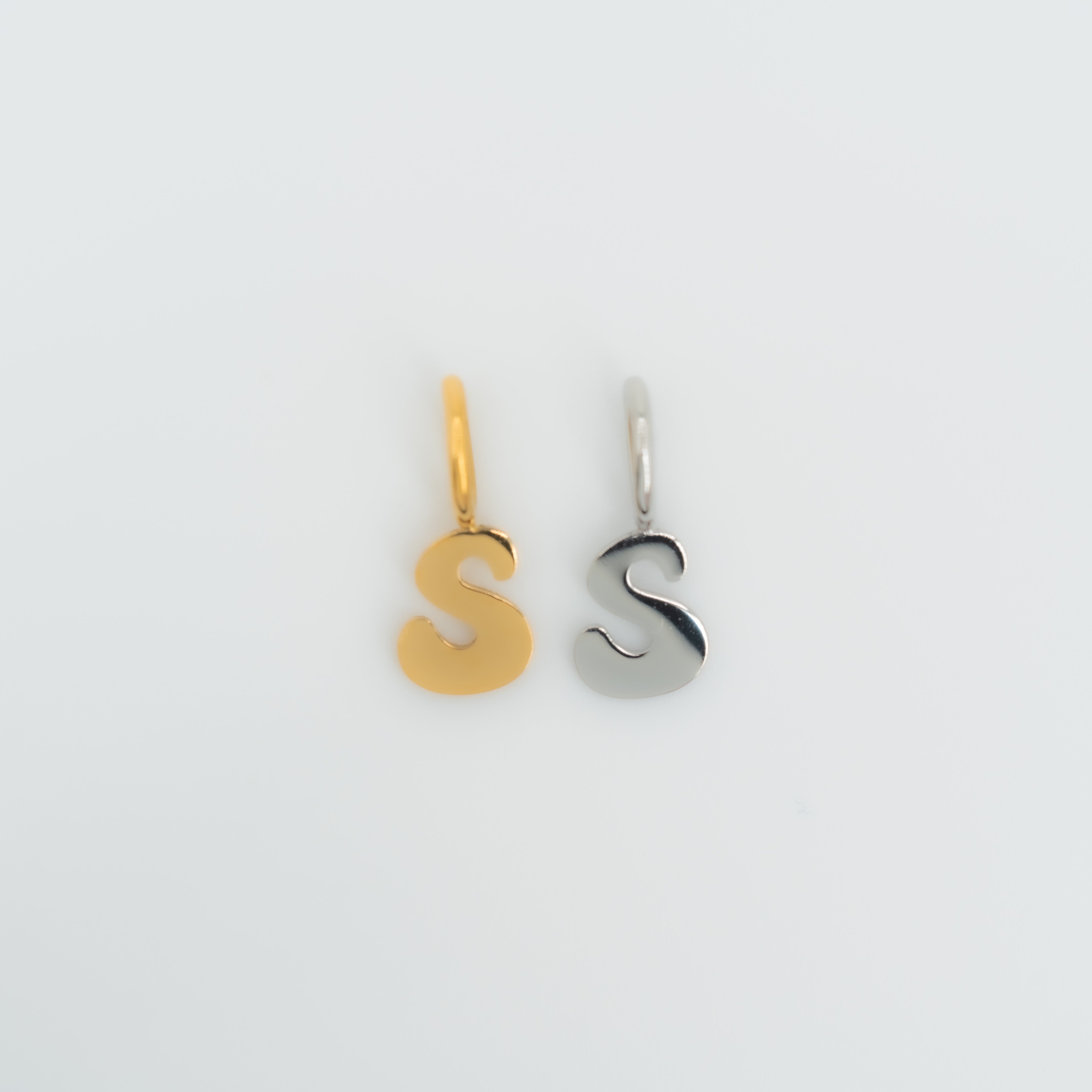 Flower Child Letter Charm S