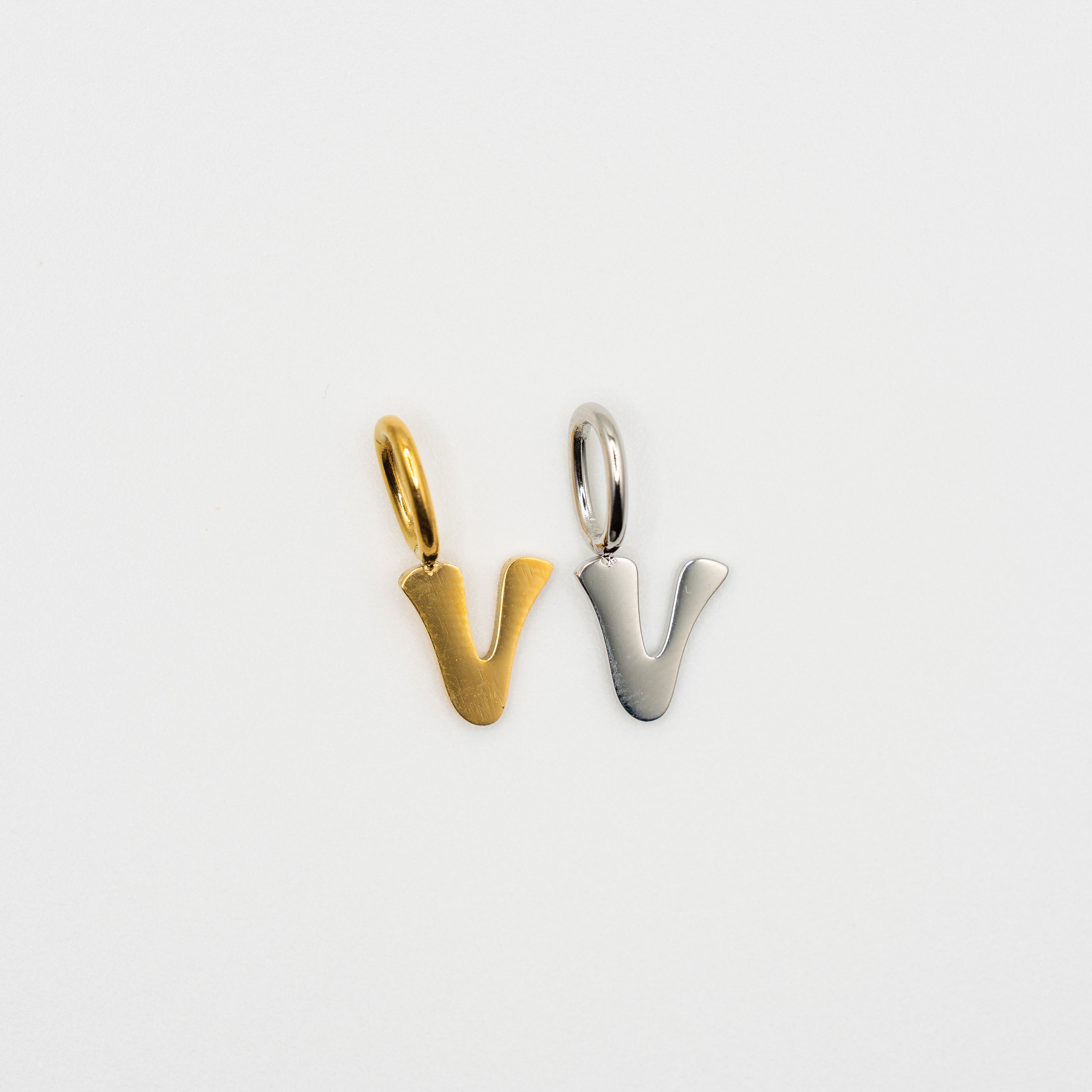 Flower Child Letter Charm V