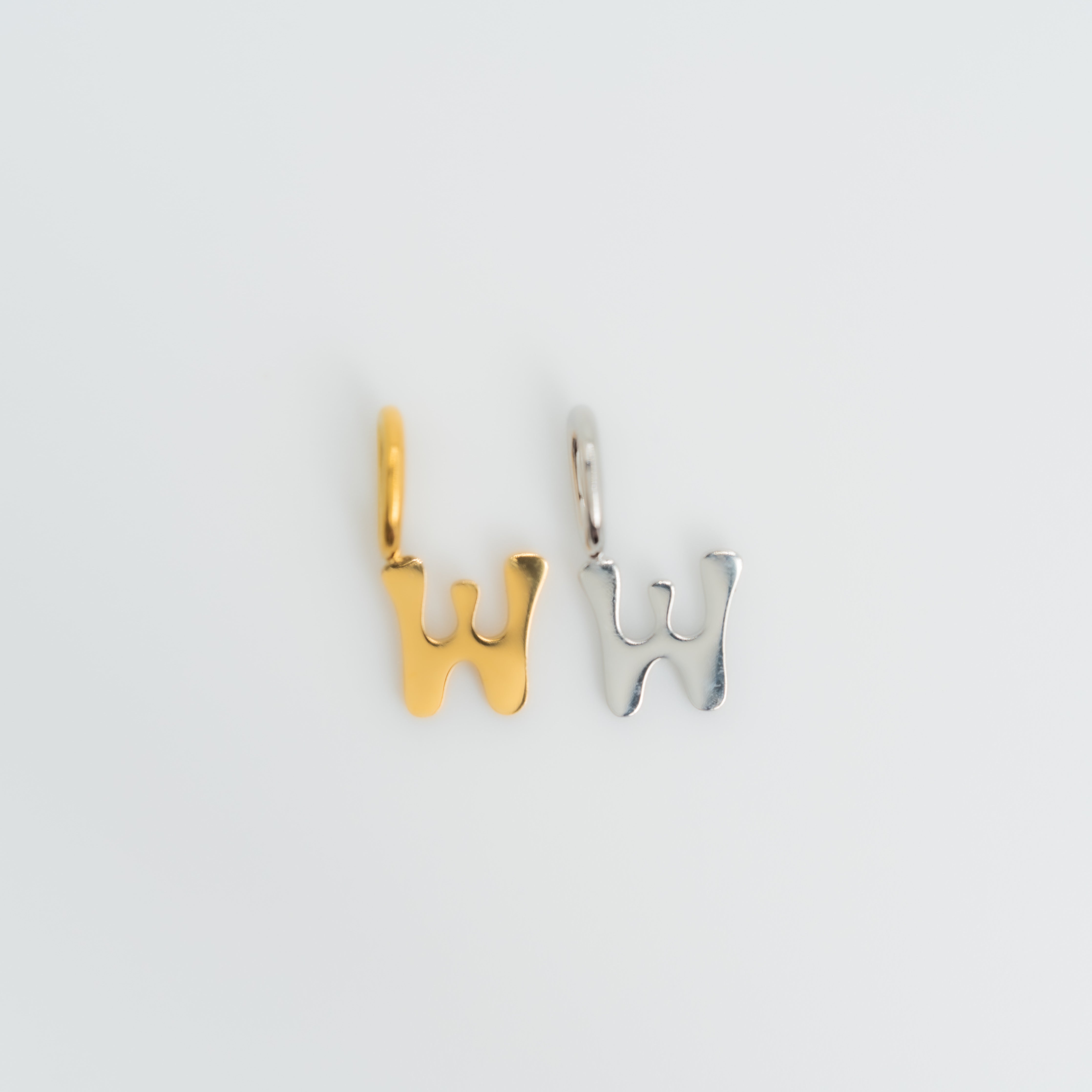 Flower Child Letter Charm W