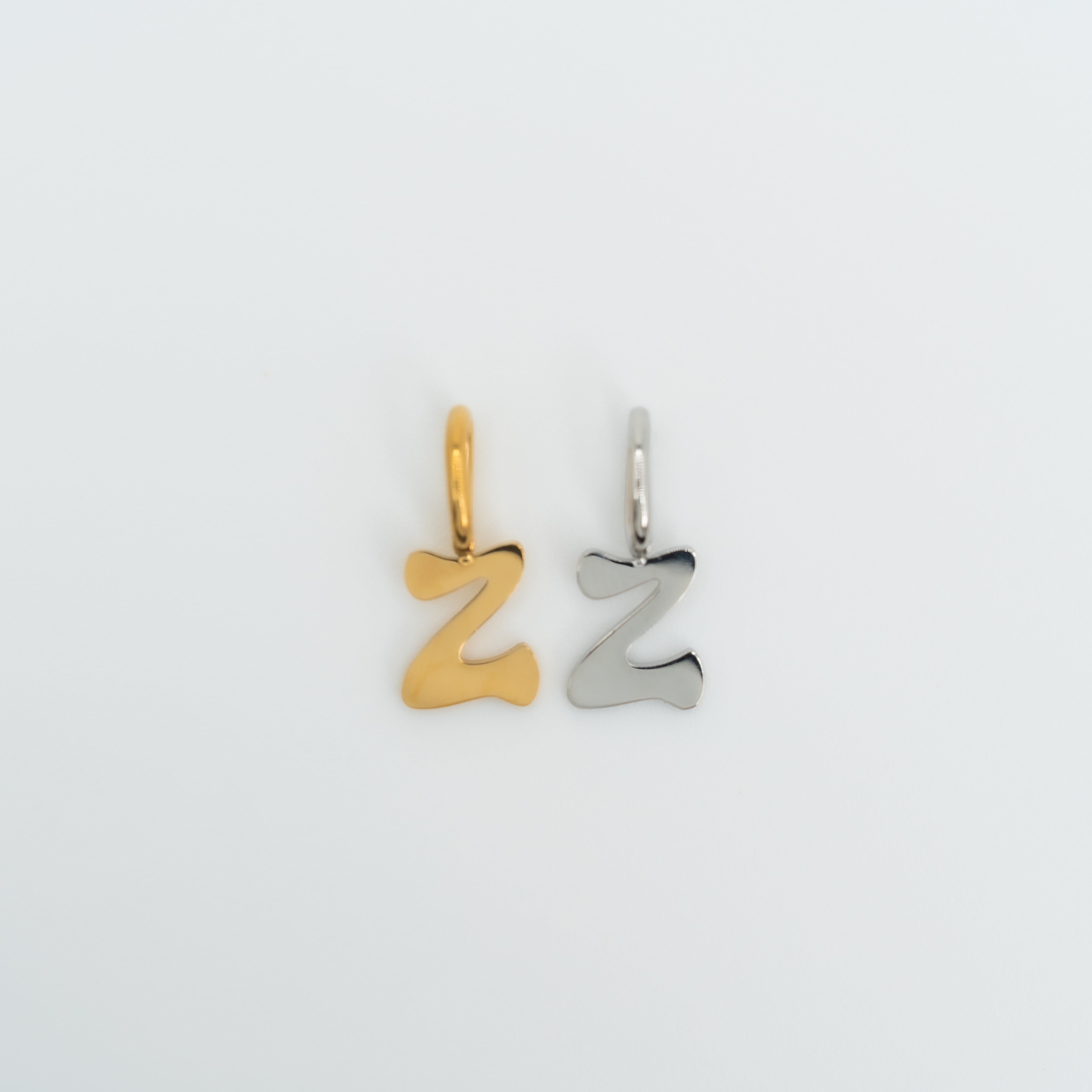 Flower Child Letter Charm Z
