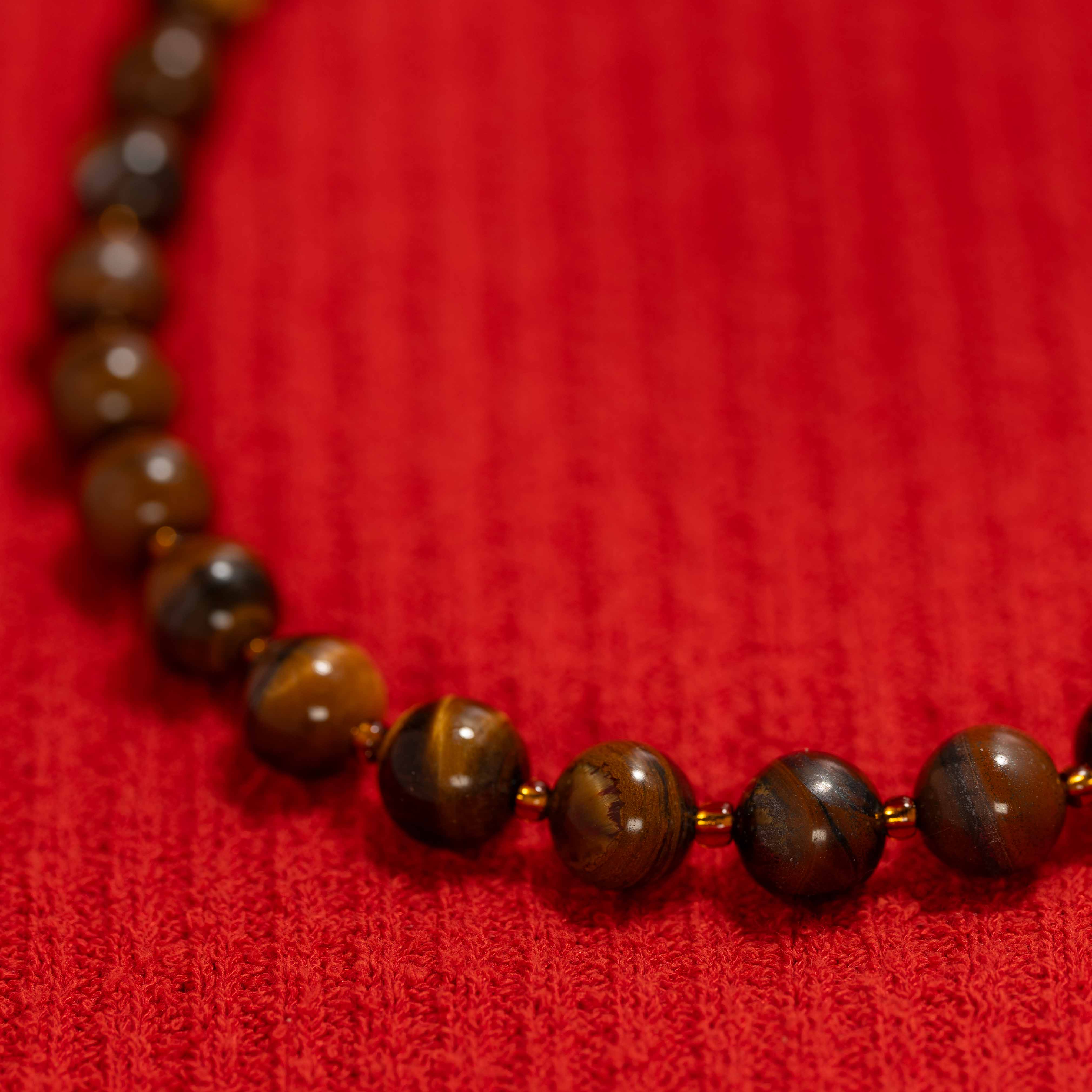 Chloë Tiger's Eye Necklace