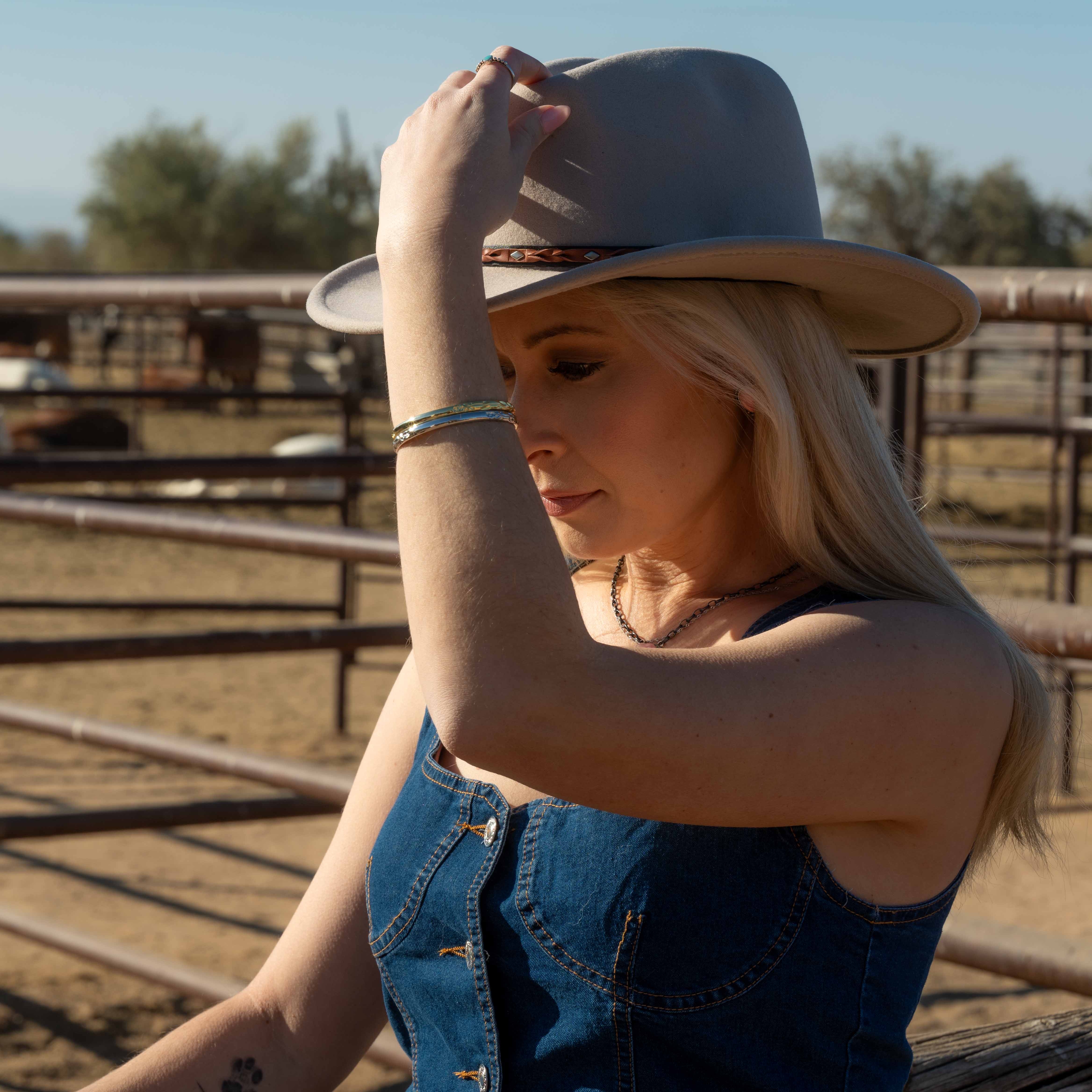 Calamity Rose Vine Cuff Bracelet