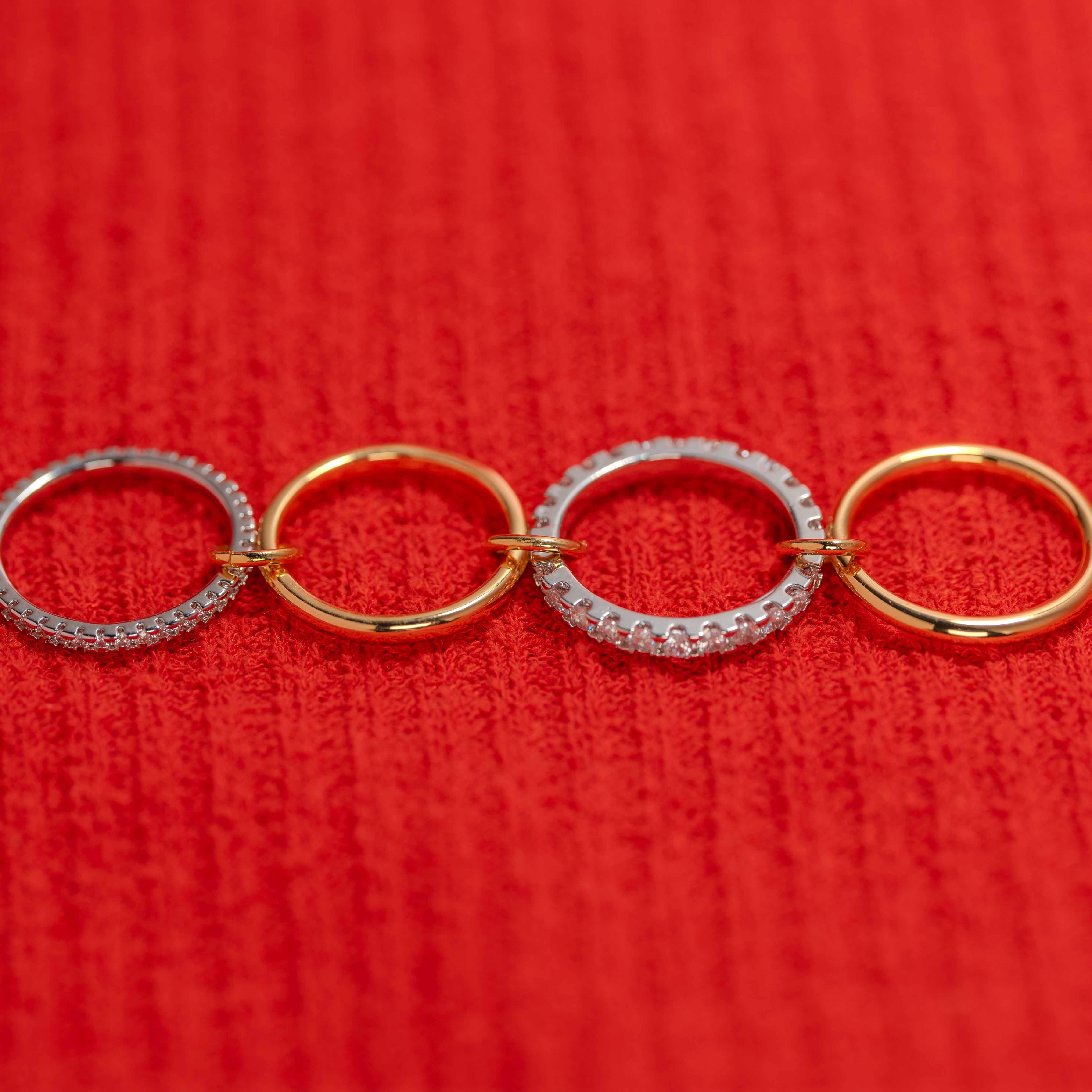 Lola Pave Stacking Ring