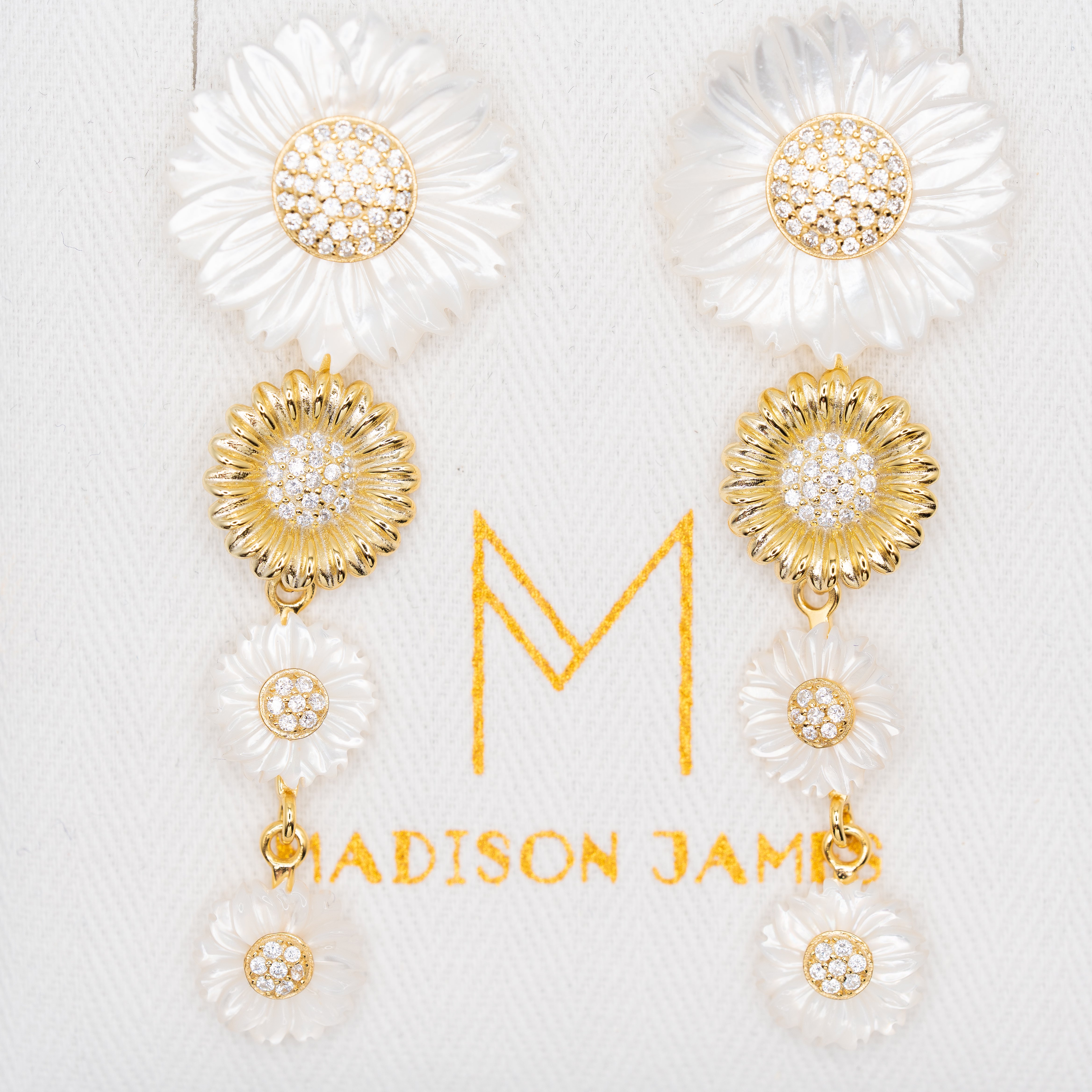 Margot Floral Drop Earrings