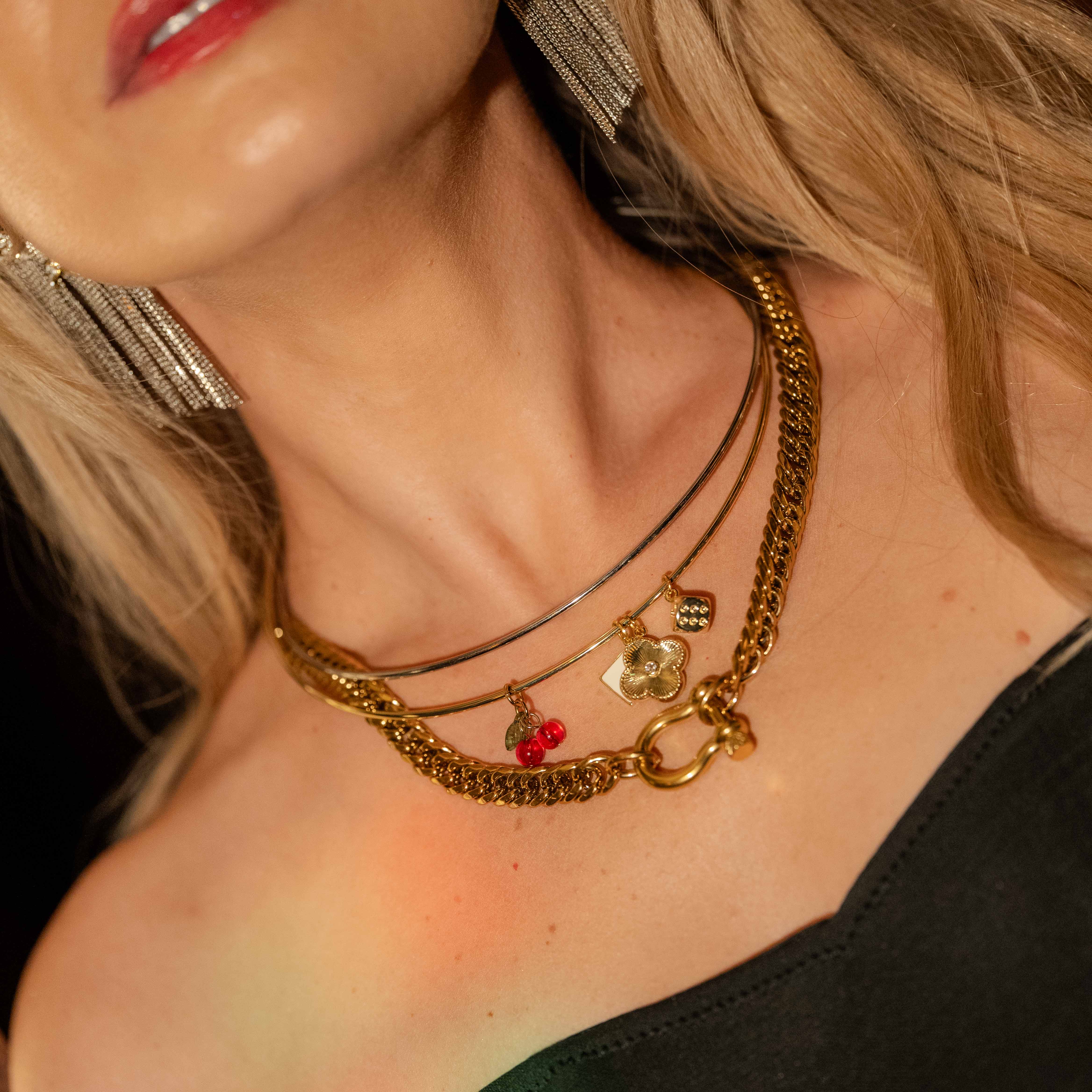 Paisley Collar Necklace