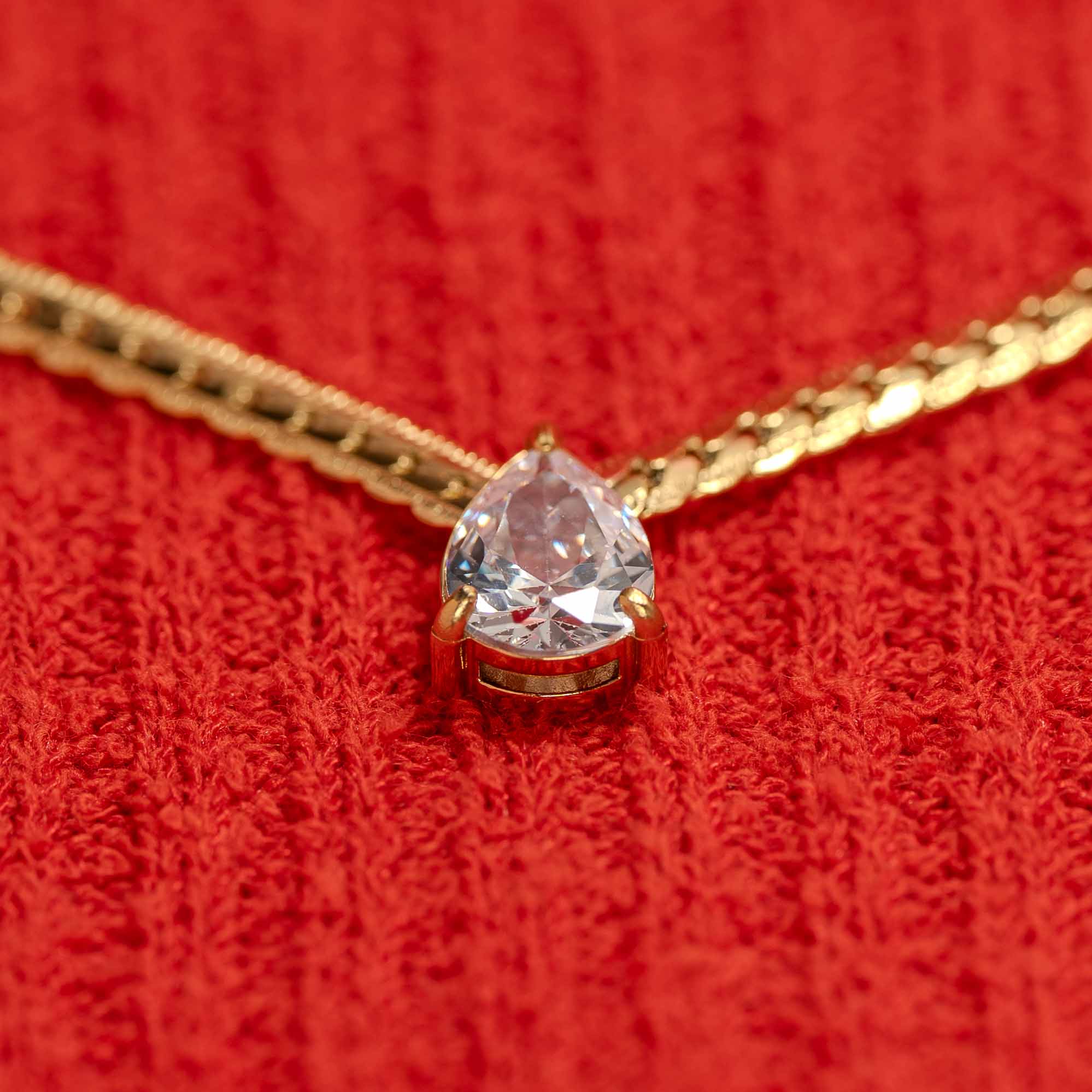 Sabrina Crystal Pendant Necklace