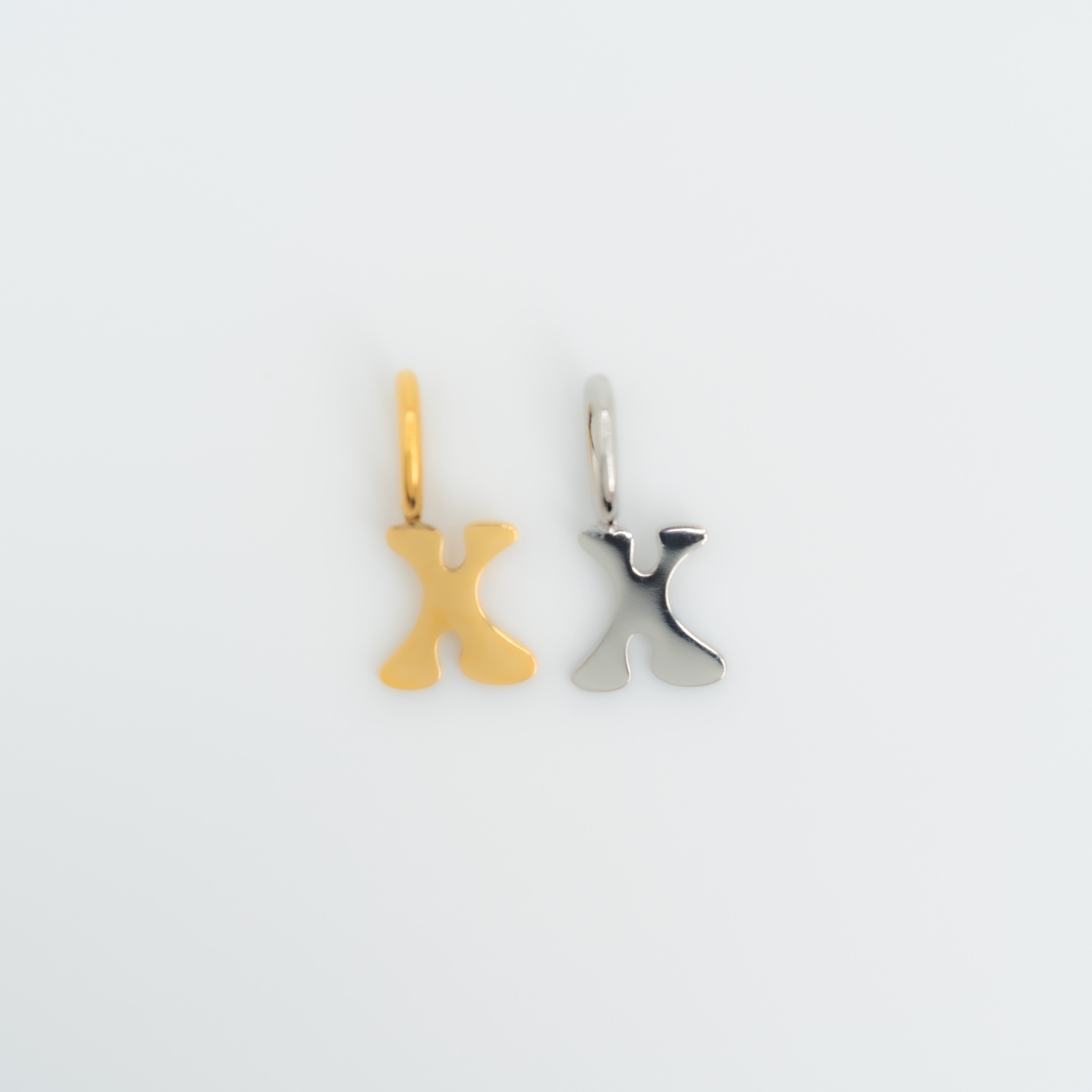 Flower Child Letter Charm X